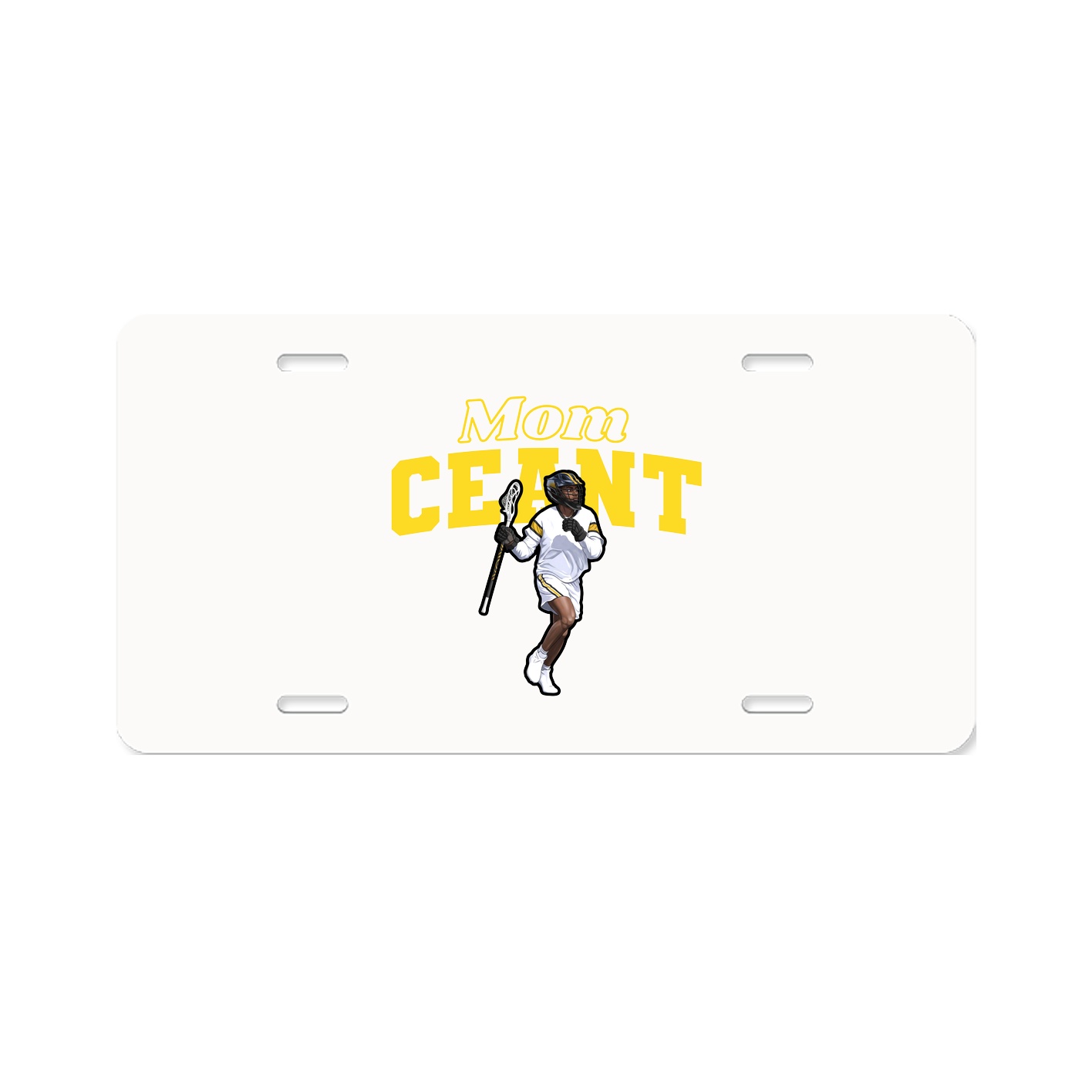 License Plate — Mothers Day Block in Classic