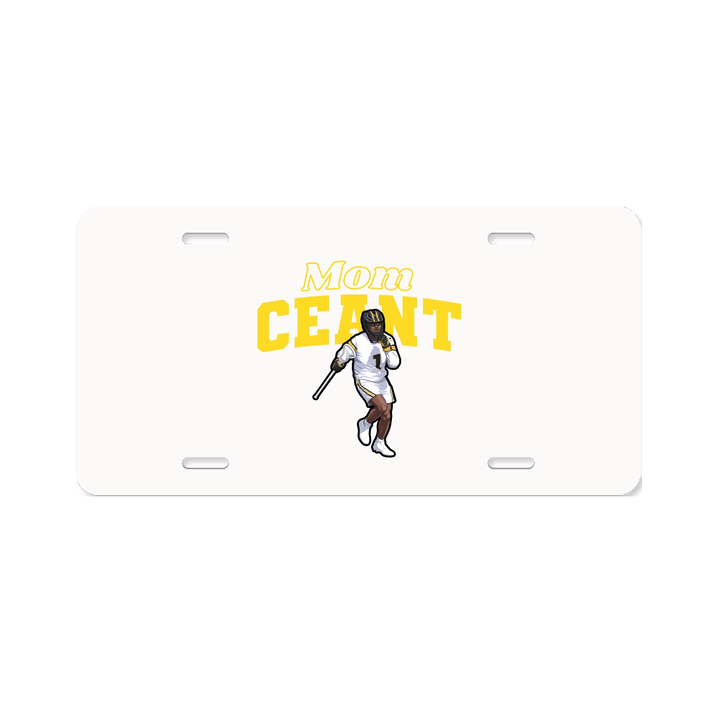 License Plate — Mothers Day Block in Classic