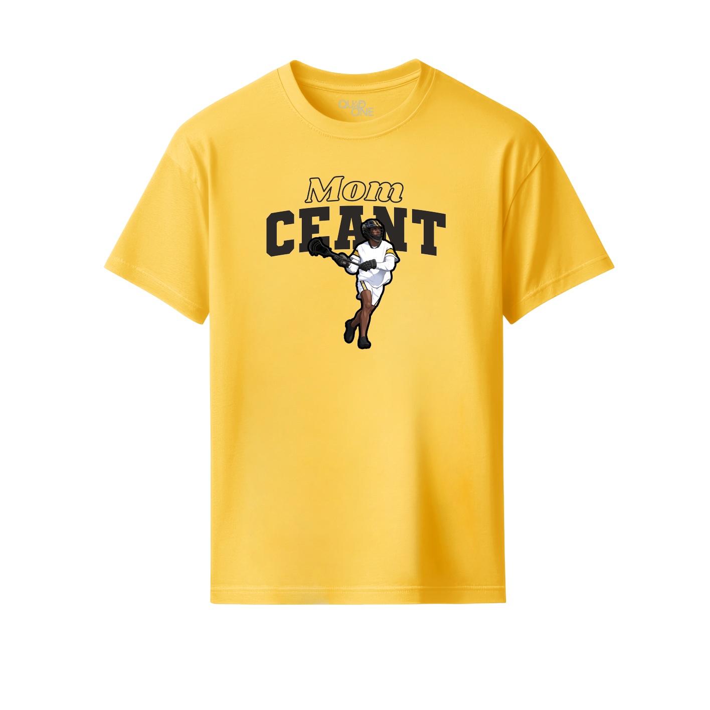 Youth Tee — Mothers Day Block in Yellow