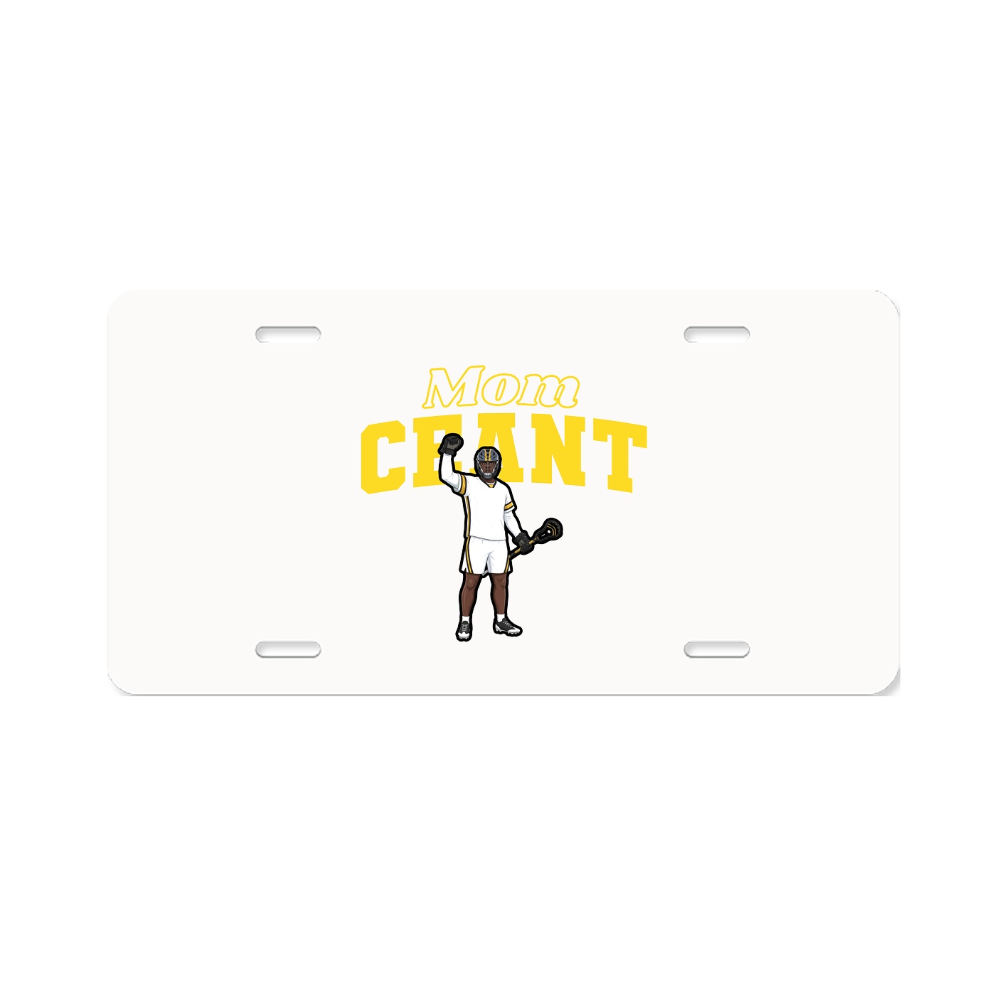 License Plate — Mothers Day Block in Classic