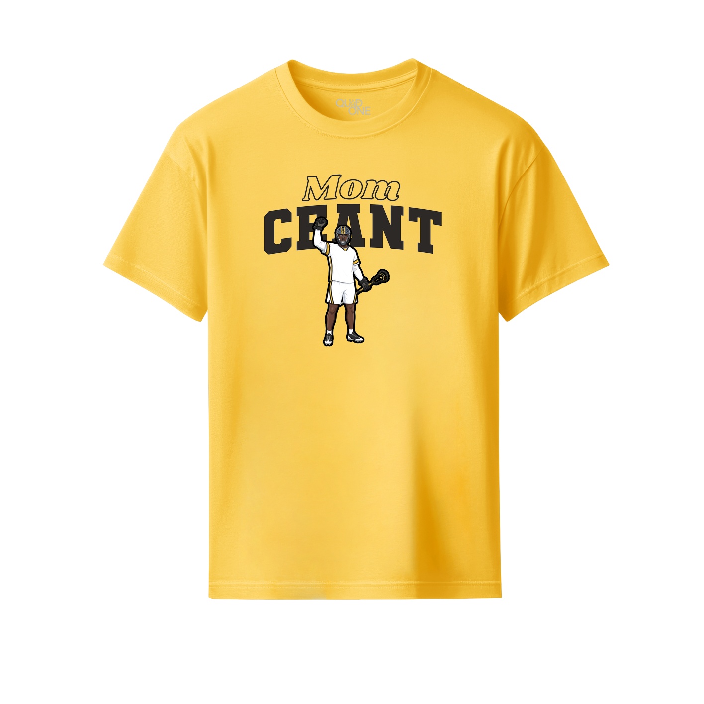 Youth Tee — Mothers Day Block in Yellow
