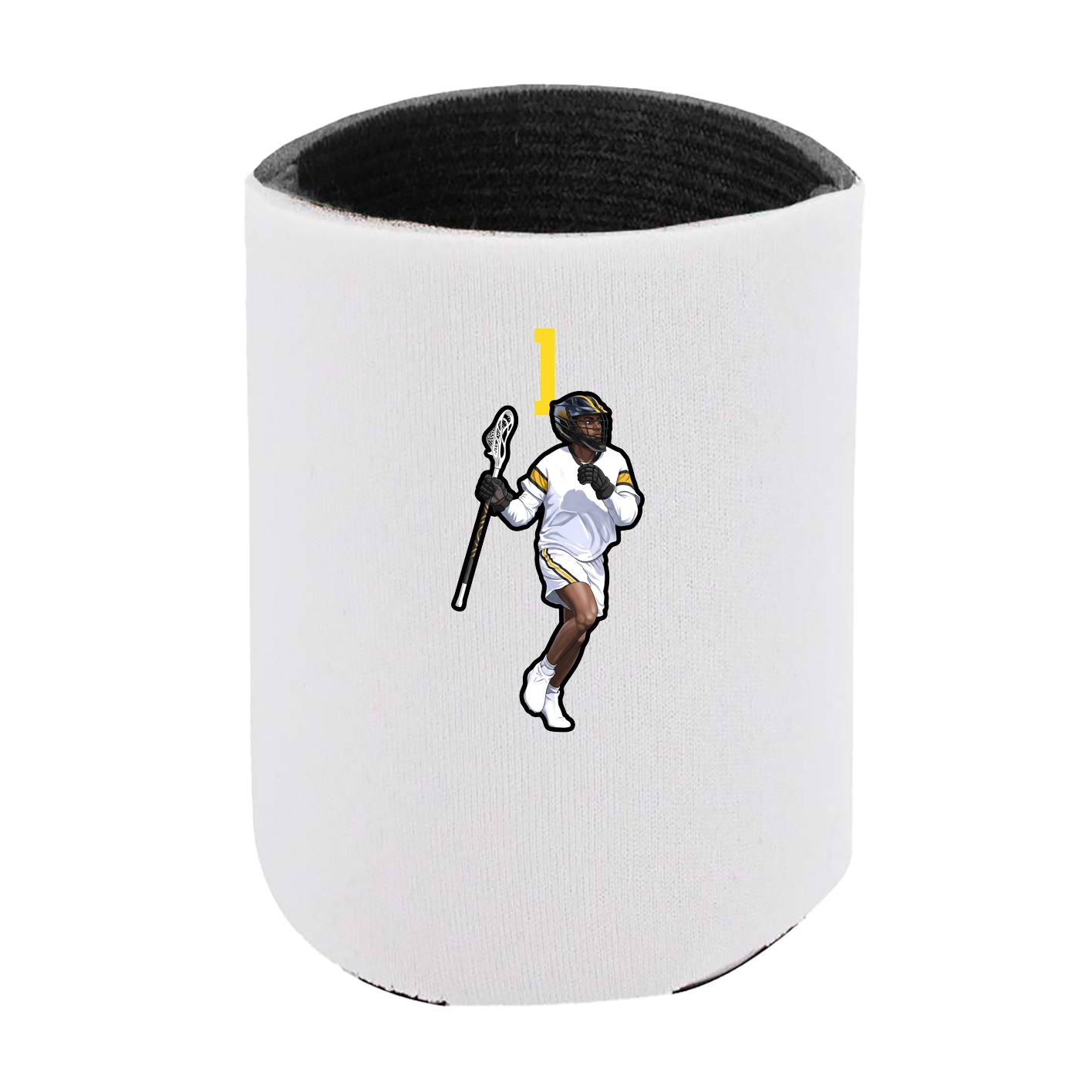 Can Holder — Number Top in White