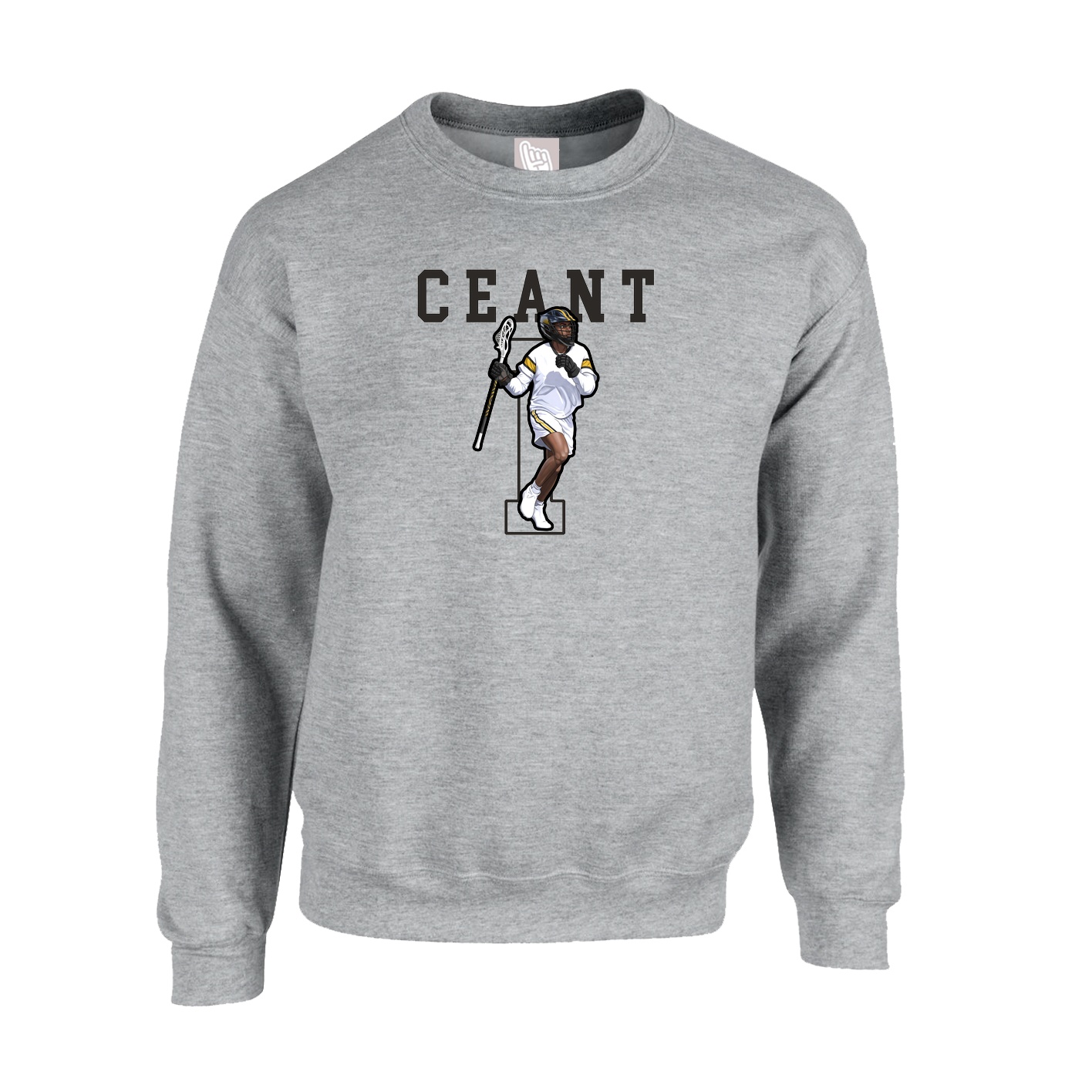 Fleece Crew — Shirsey in Grey