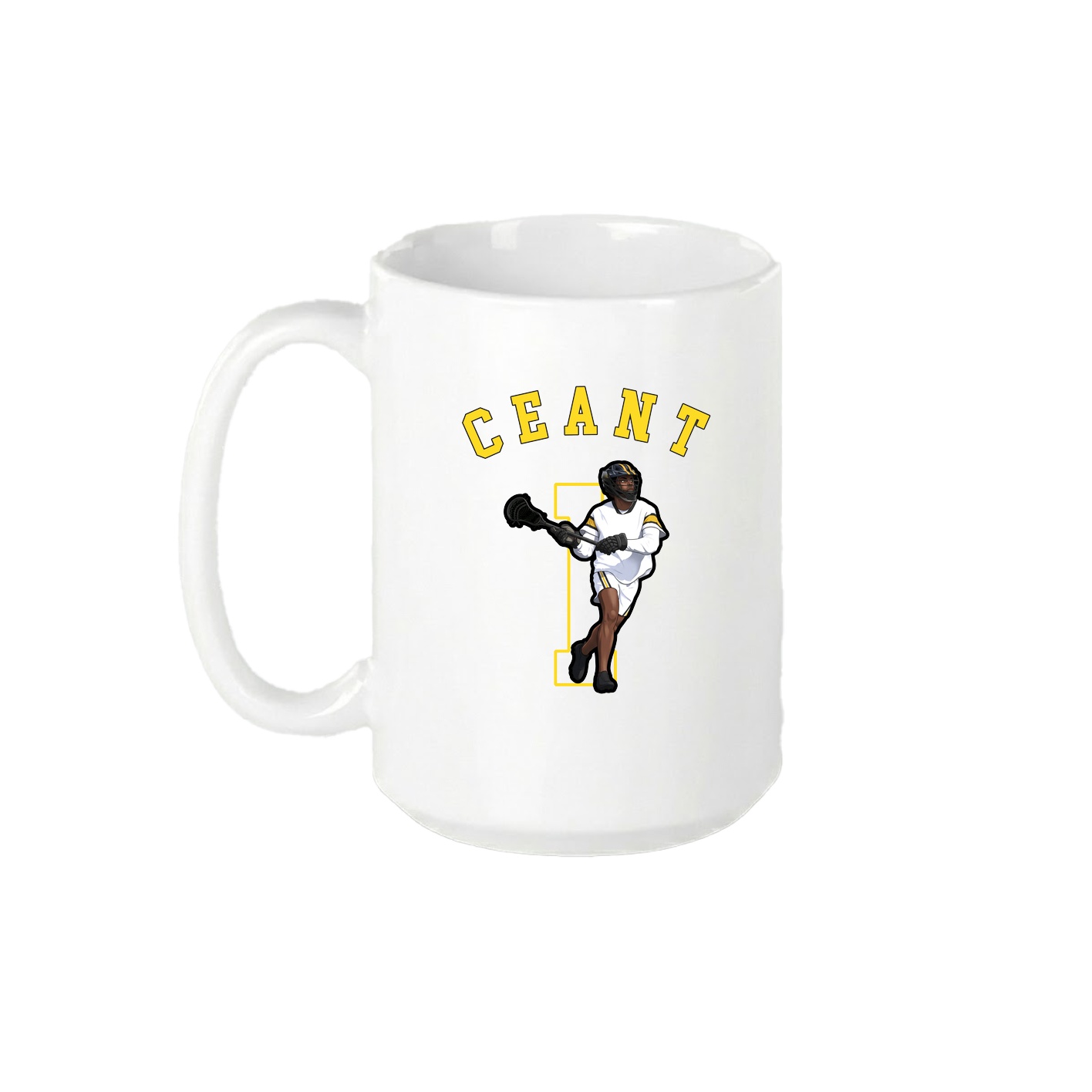 15oz Coffee Mug — Shirsey Arch in White