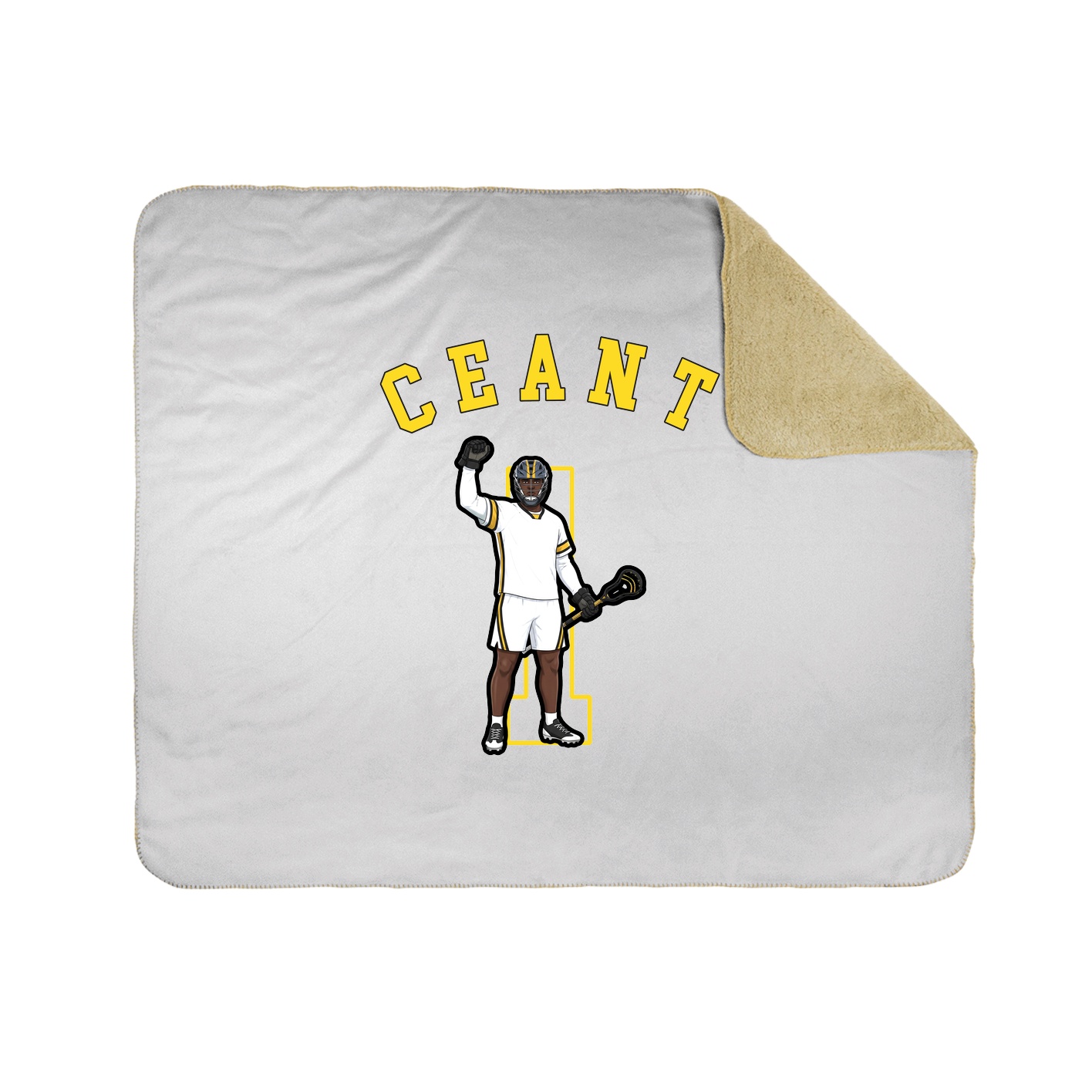 Throw Blanket — Shirsey Arch in White
