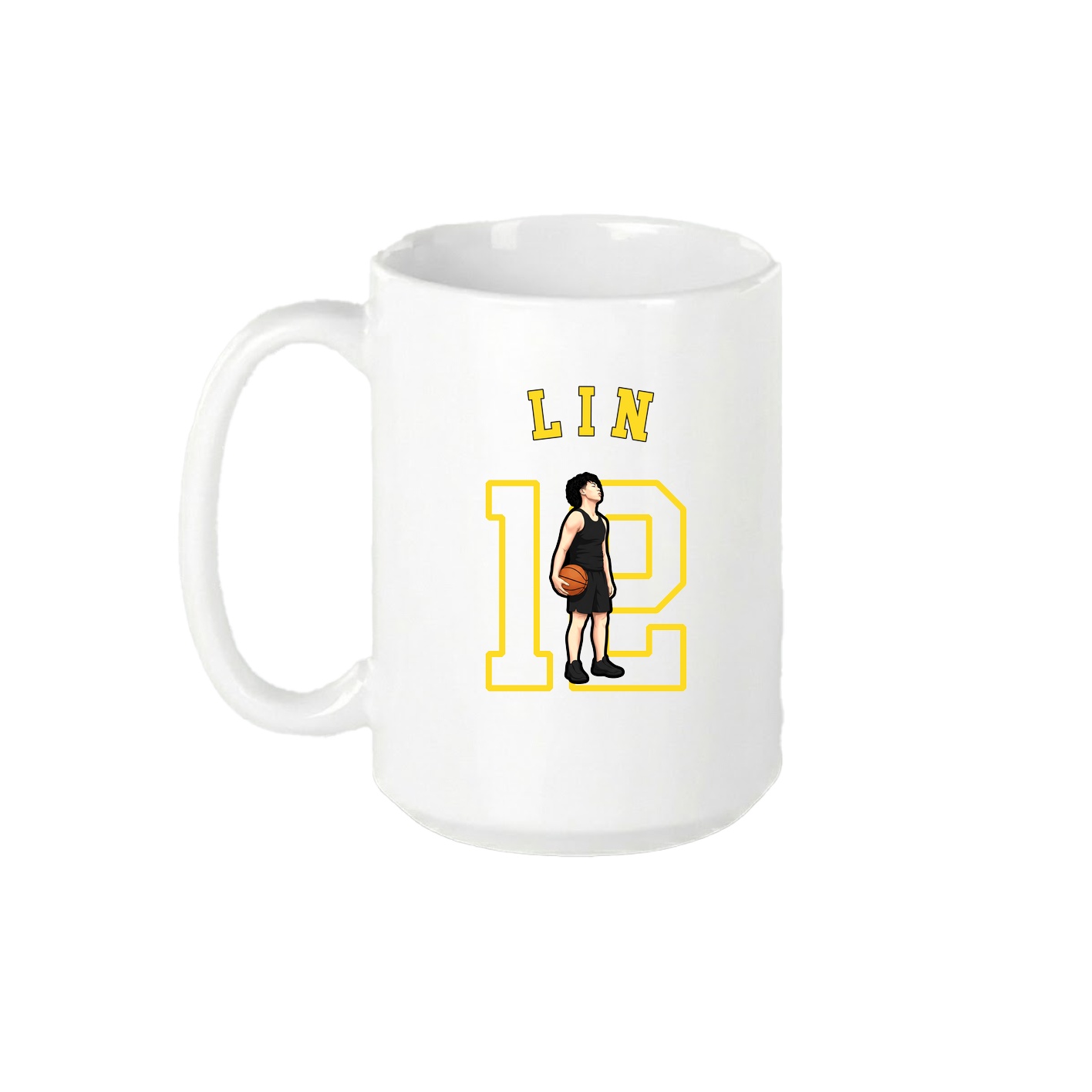 15oz Coffee Mug — Shirsey Arch in White