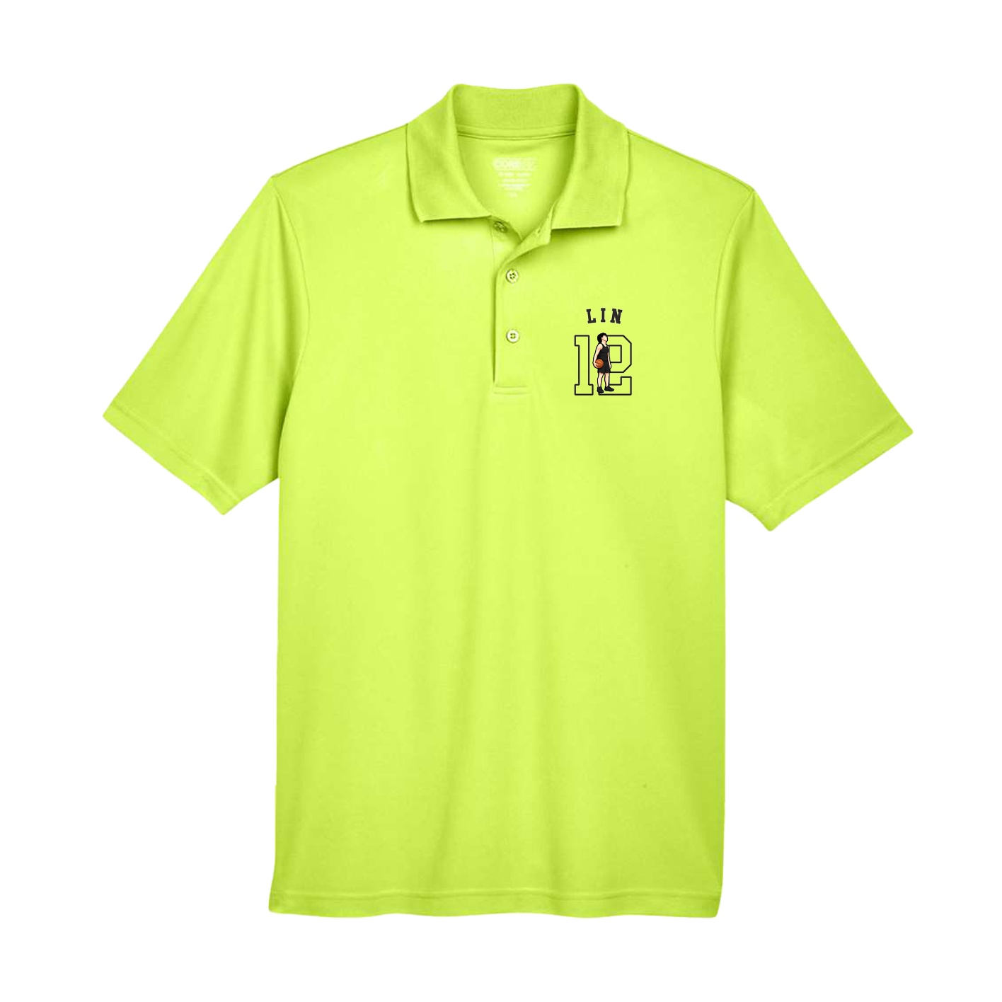 Performance Polo — Shirsey Arch in Yellow