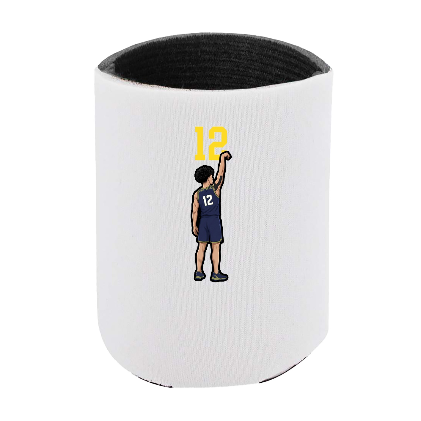 Can Holder — Number Top in White