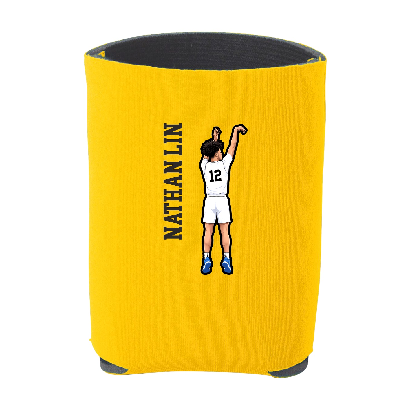 Can Holder — Name Vertical in Yellow