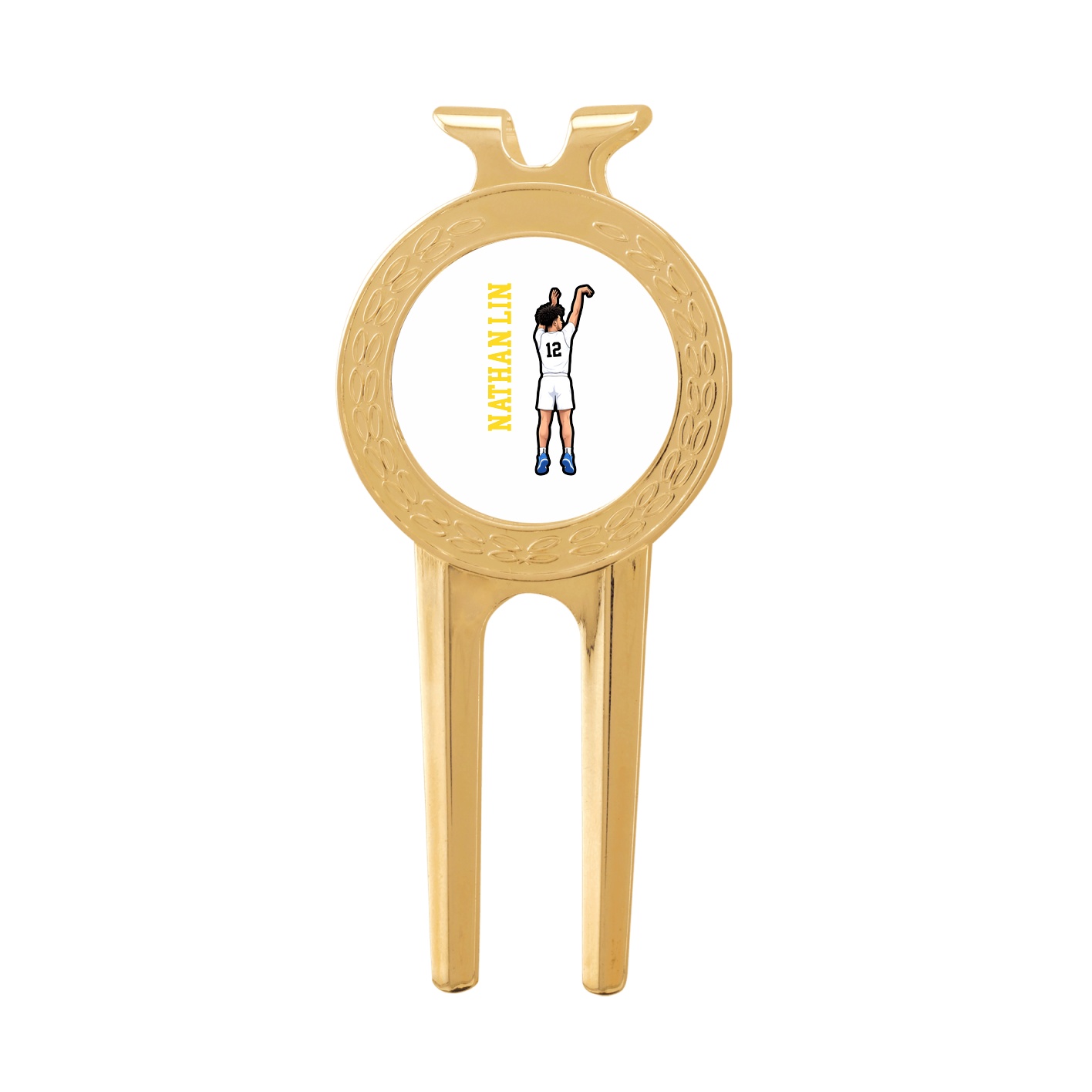 Divot Tool with Ball Marker — Name Vertical in Classic