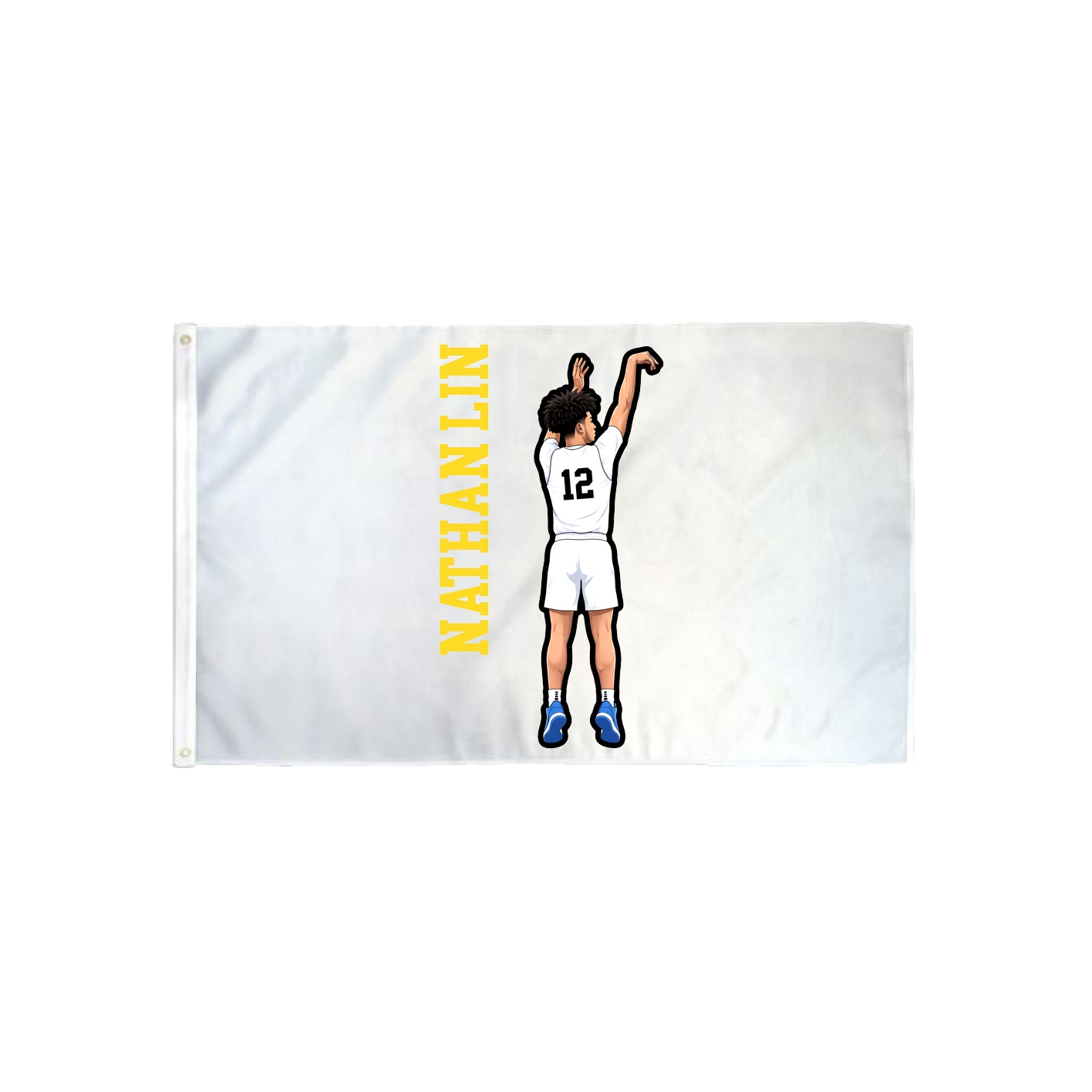 3x5 Flag — Name Vertical in Classic