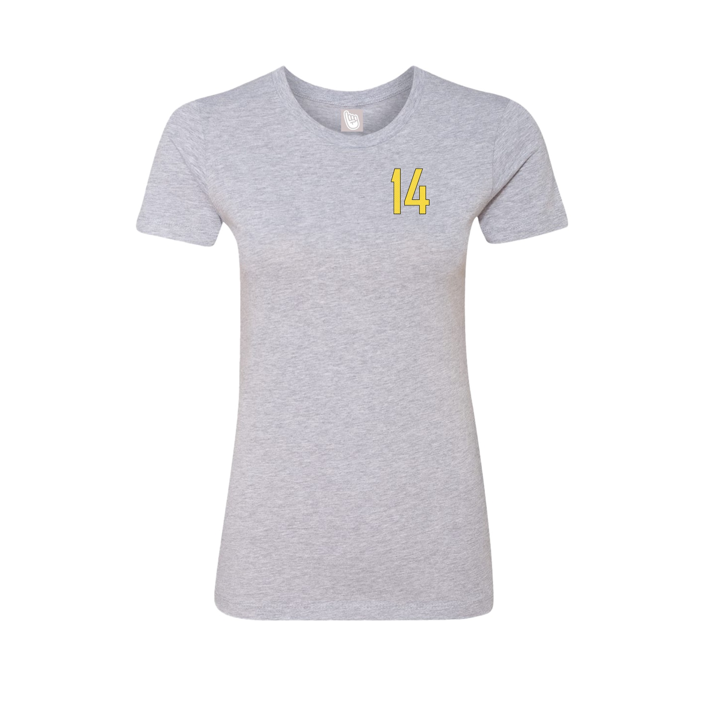 Womens Tee — Front Shirsy in Grey