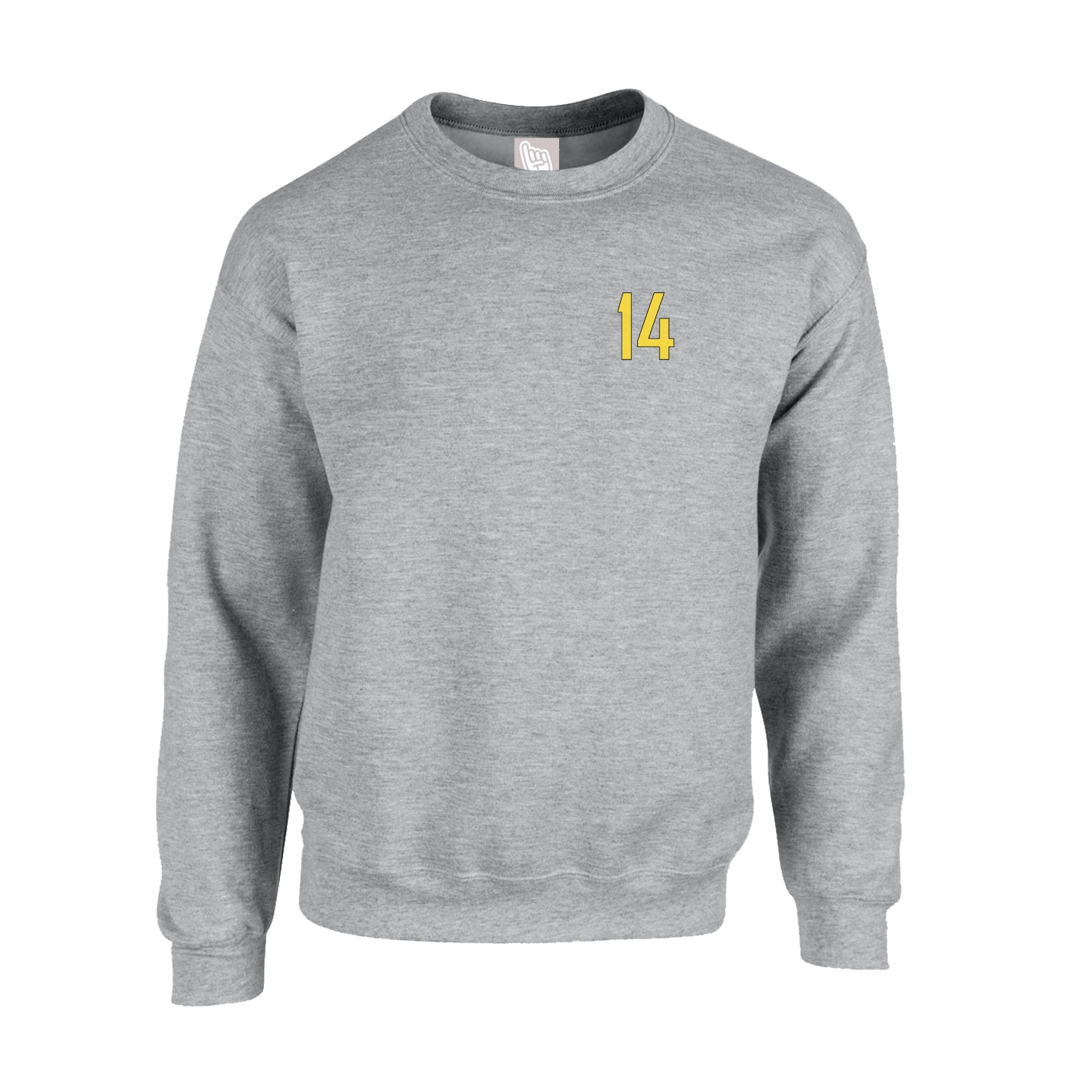 Fleece Crew — Front Shirsy in Grey