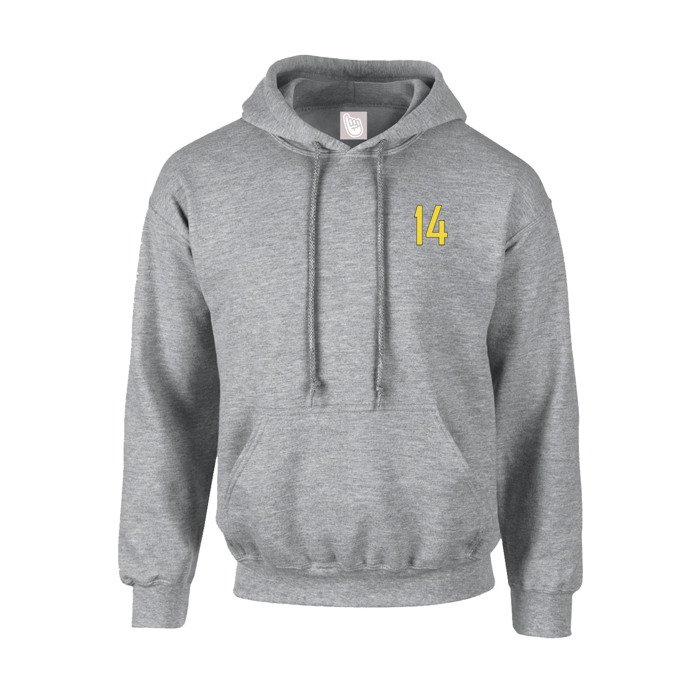 Youth Hoodie — Front Shirsy in Grey