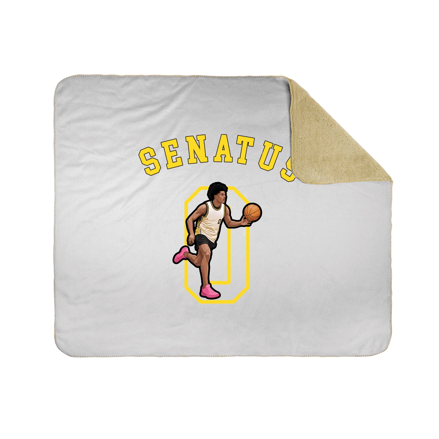 Throw Blanket — Shirsey Arch in White