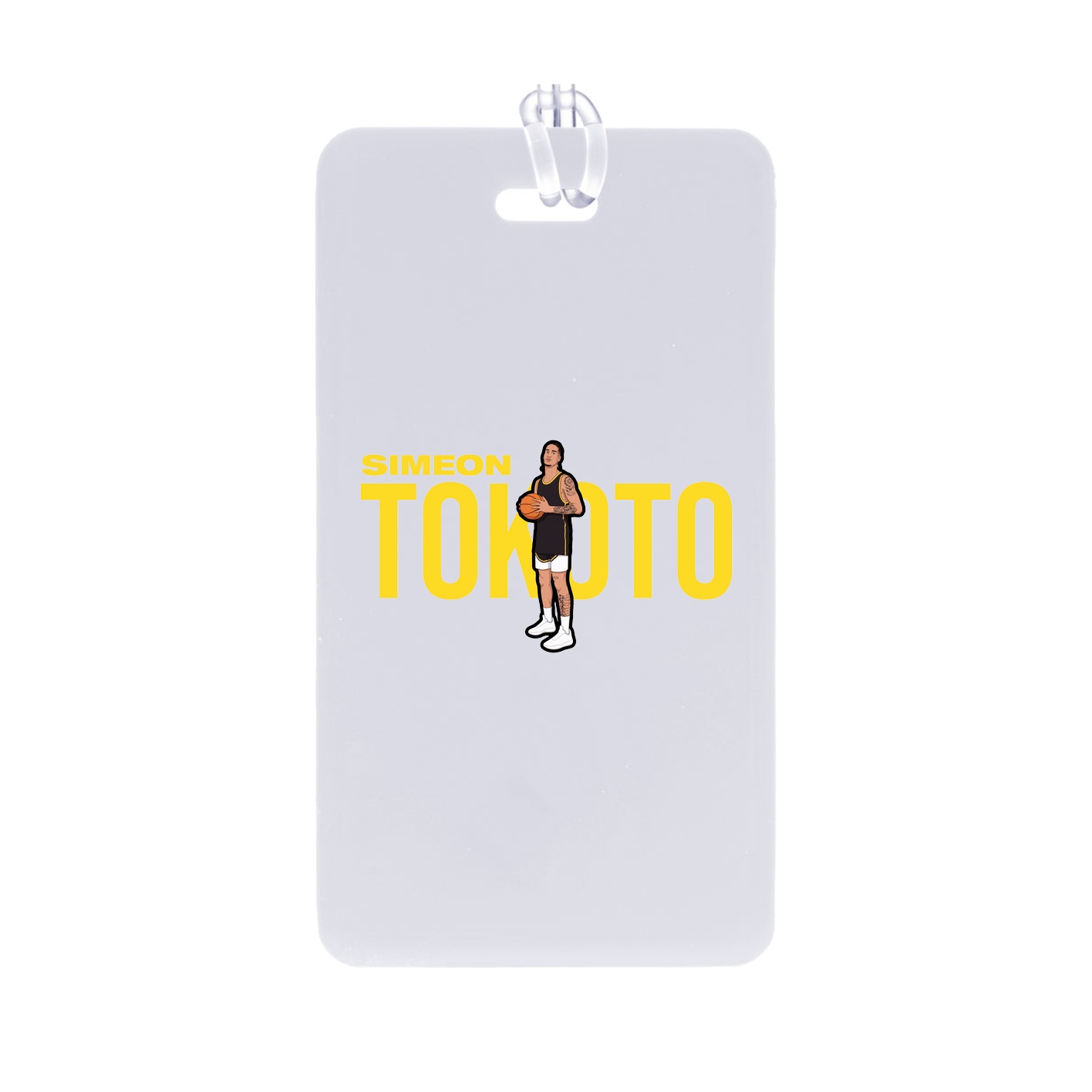 Bag Tag — Player Name in Classic