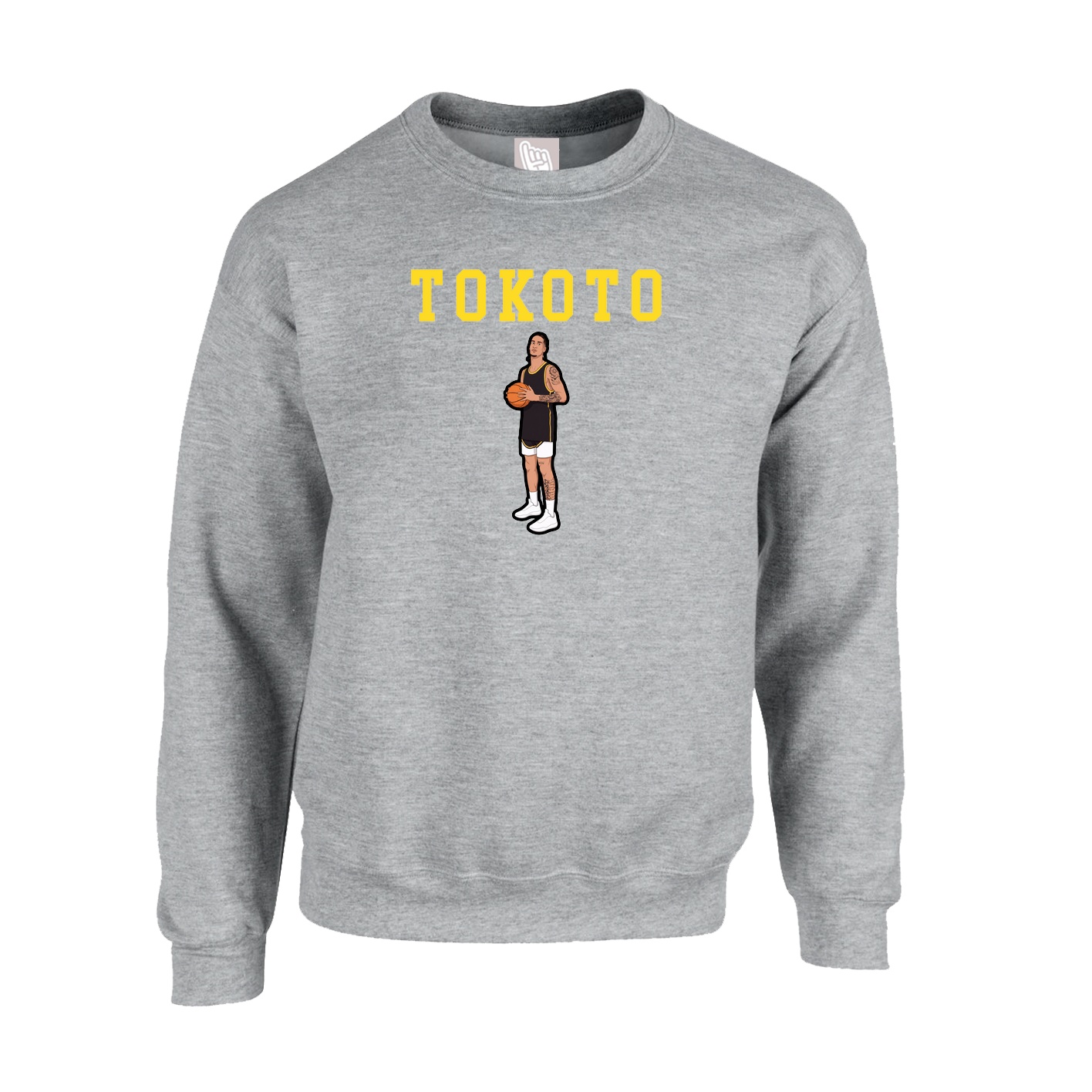 Fleece Crew — Shirsey in Grey
