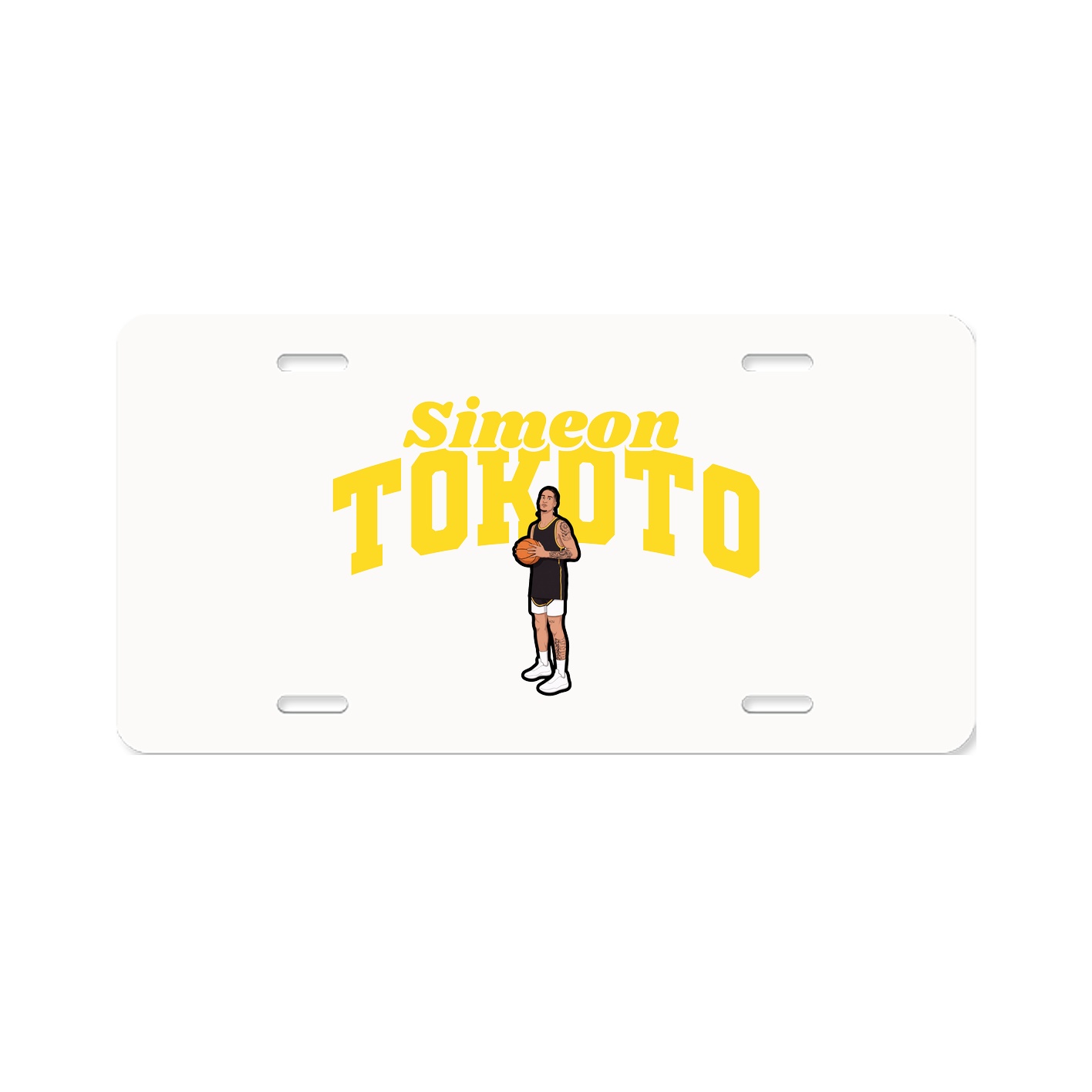 License Plate — Signature Arch in Classic