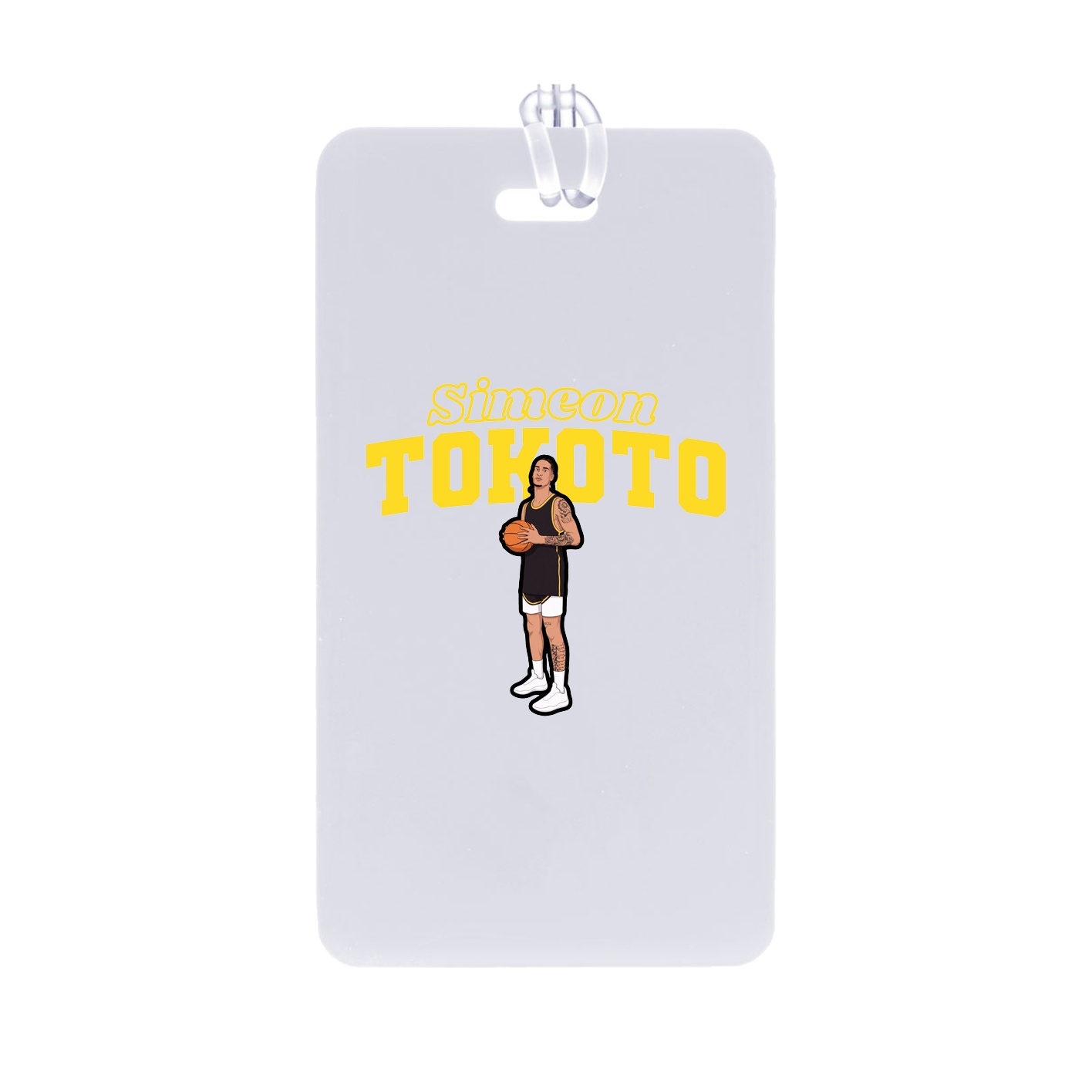 Bag Tag — Name Arch in Classic
