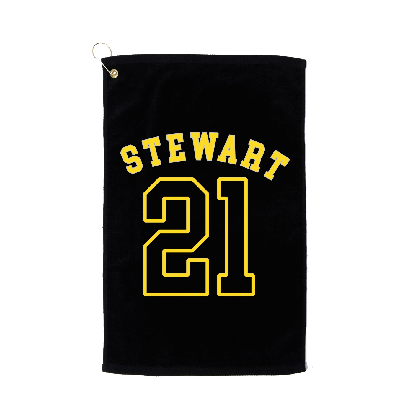 Golf Towel — Shirsey Arch in Black