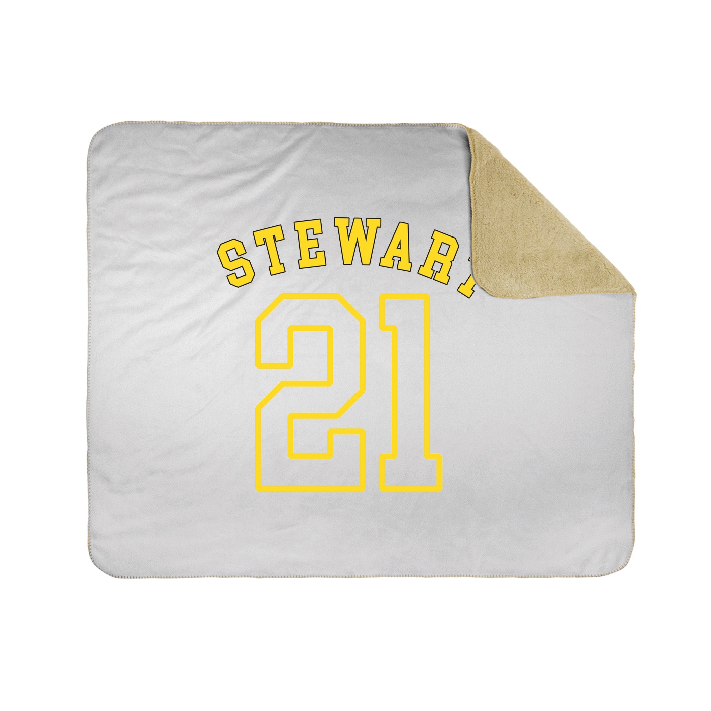 Throw Blanket — Shirsey Arch in White