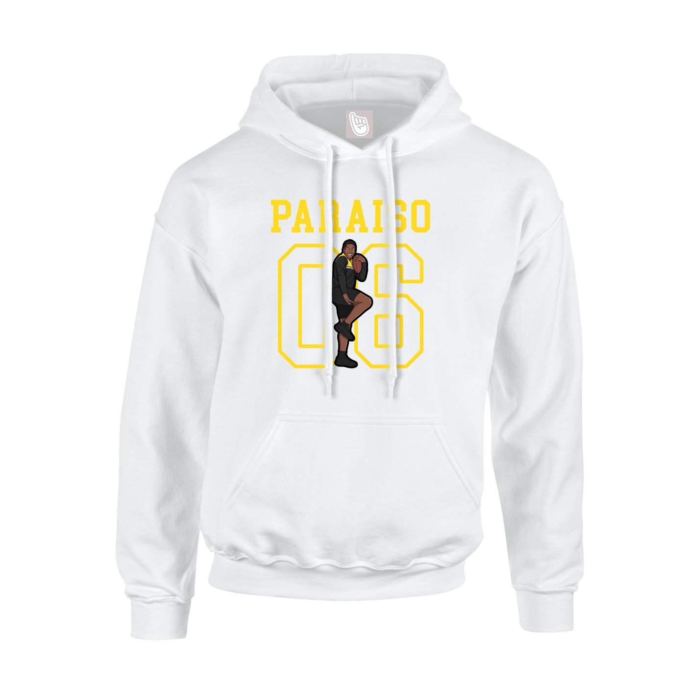 Youth Hoodie — Shirsey in White