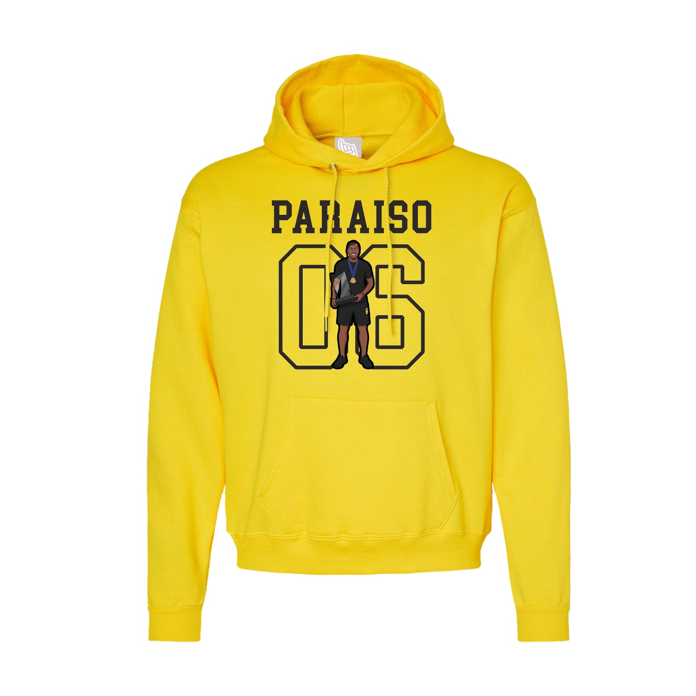 Hoodie — Shirsey in Yellow