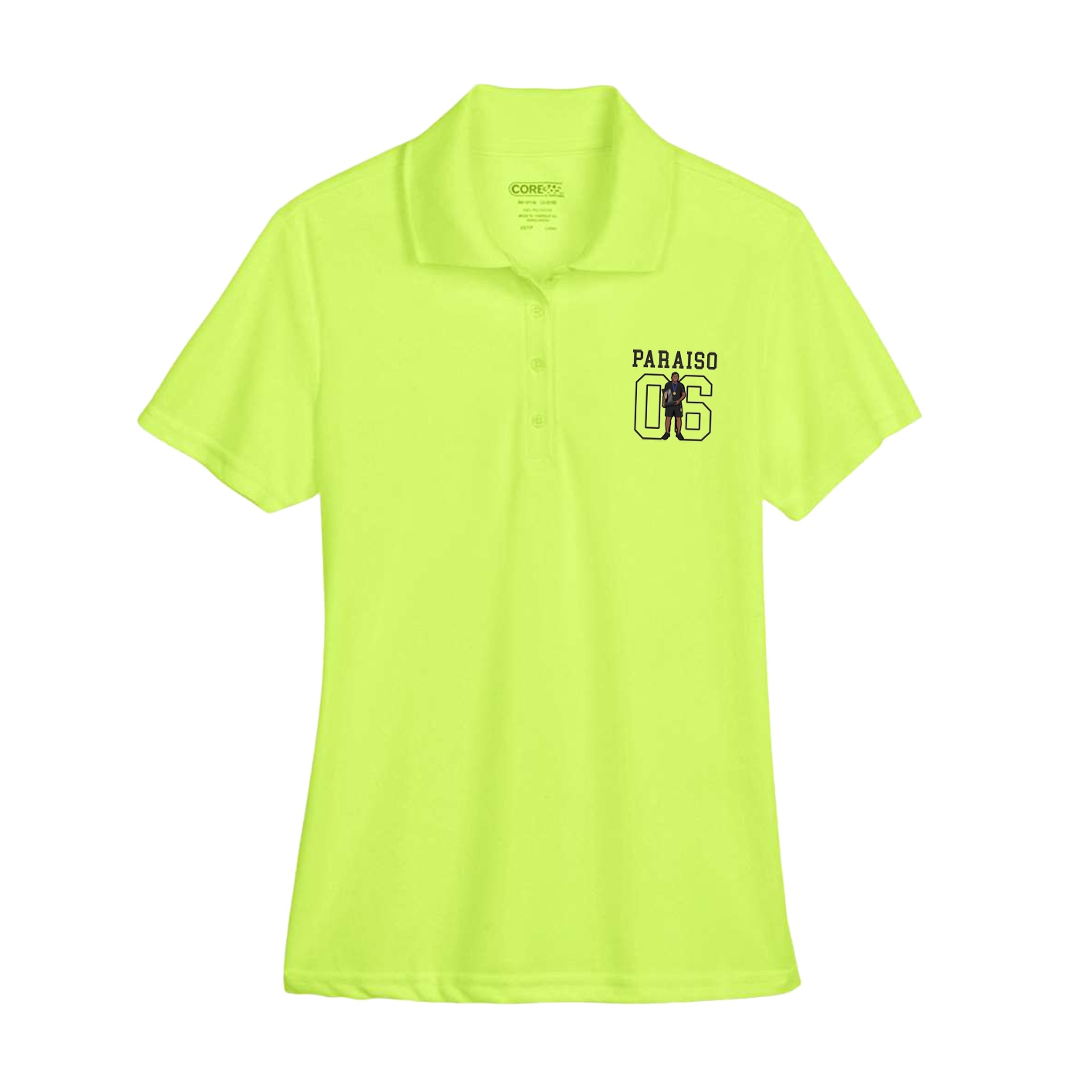Womens Performance Polo — Shirsey in Yellow
