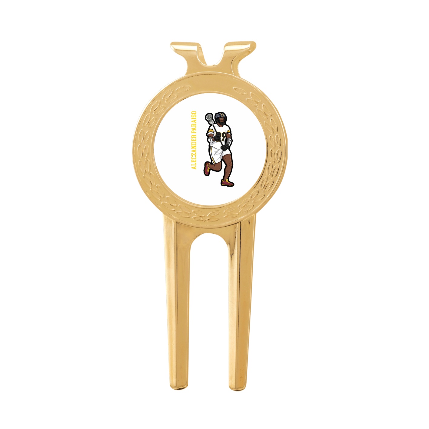 Divot Tool with Ball Marker — Name Vertical in Classic