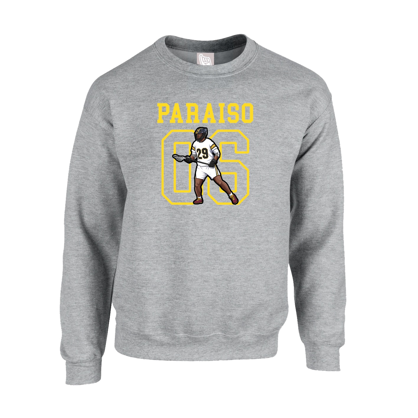 Fleece Crew — Shirsey in Grey