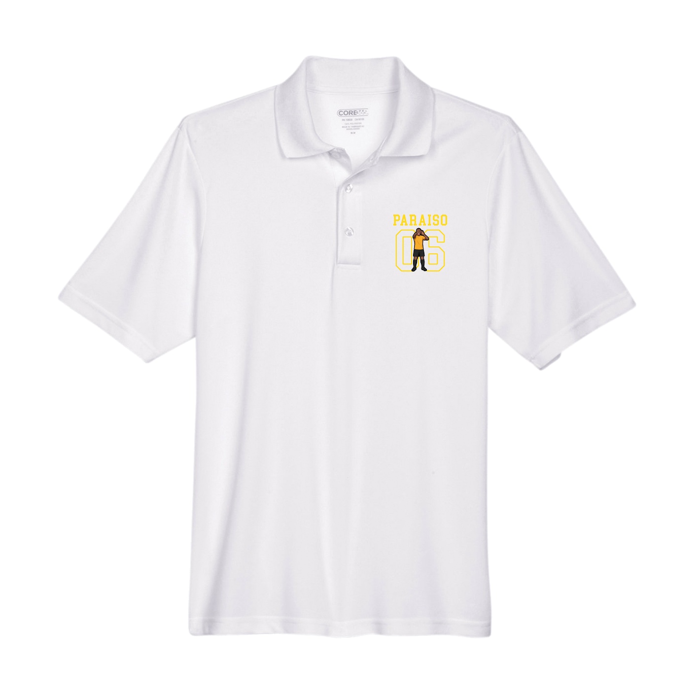 Performance Polo — Shirsey in White