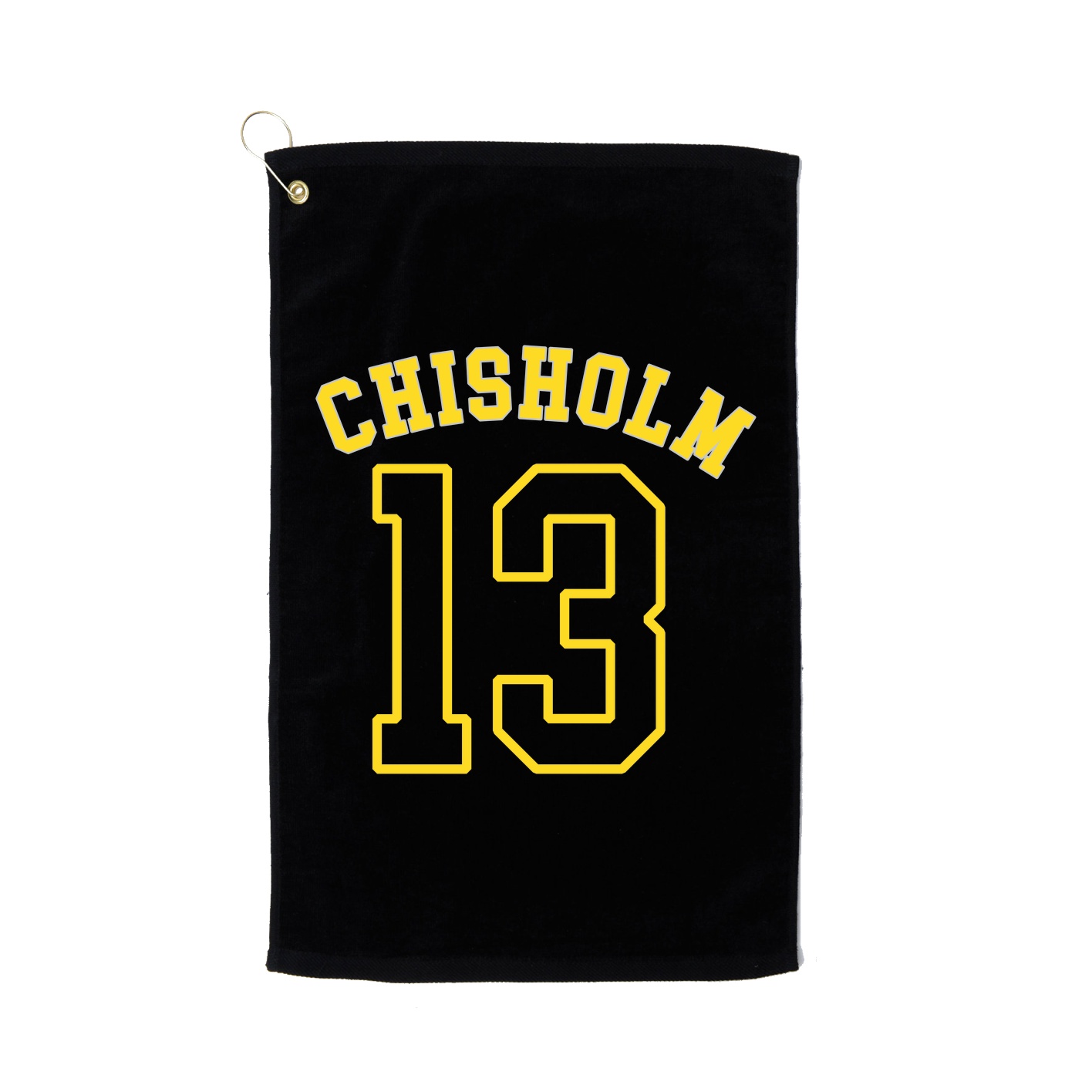 Golf Towel — Shirsey Arch in Black