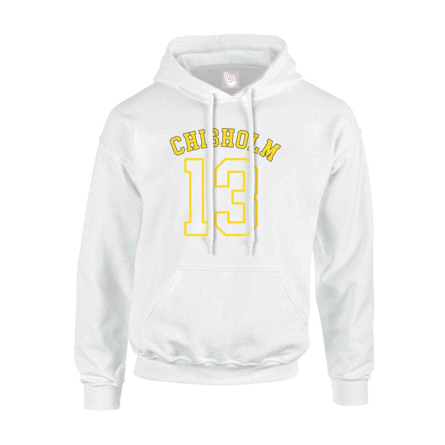 Hoodie — Shirsey Arch in White