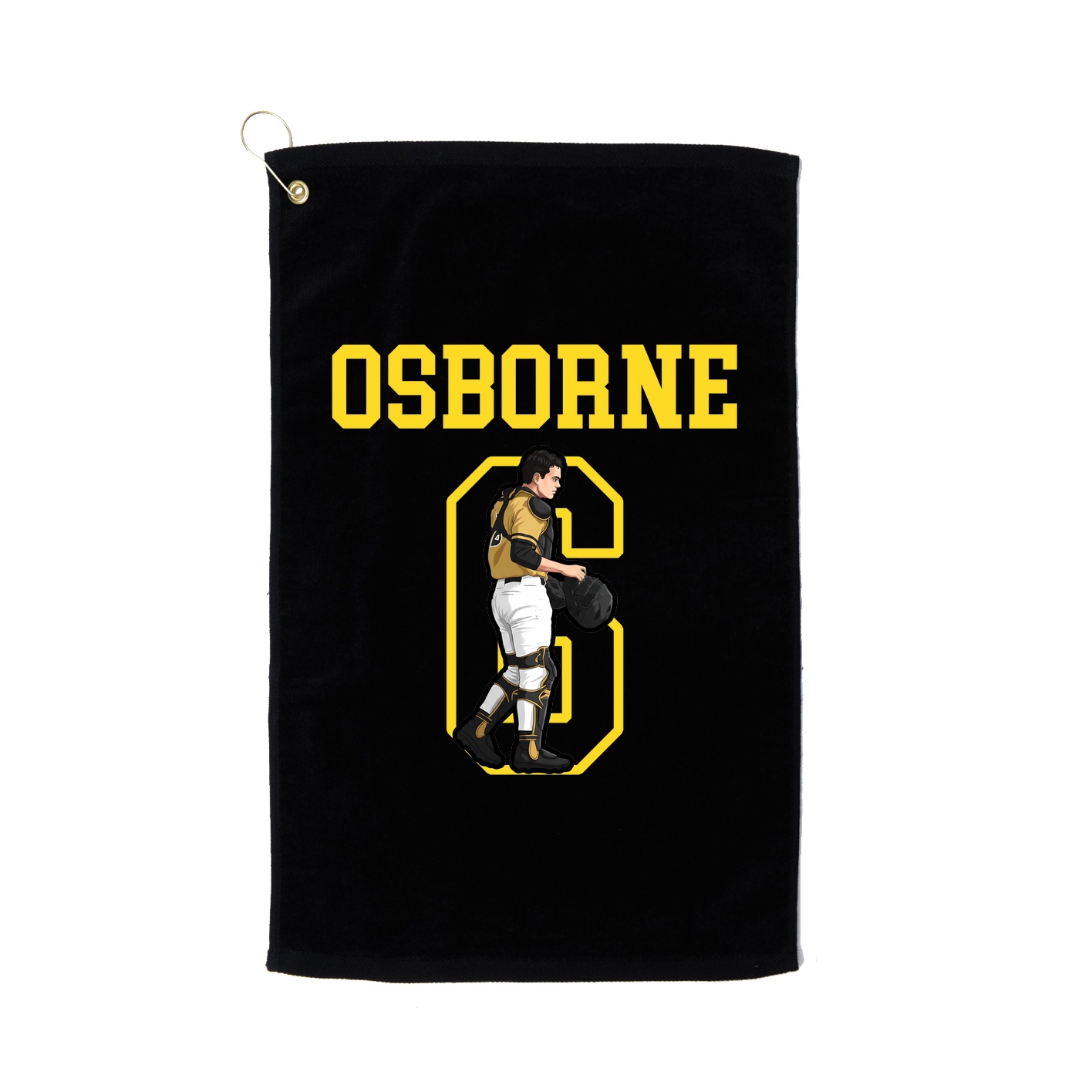 Golf Towel — Shirsey in Black