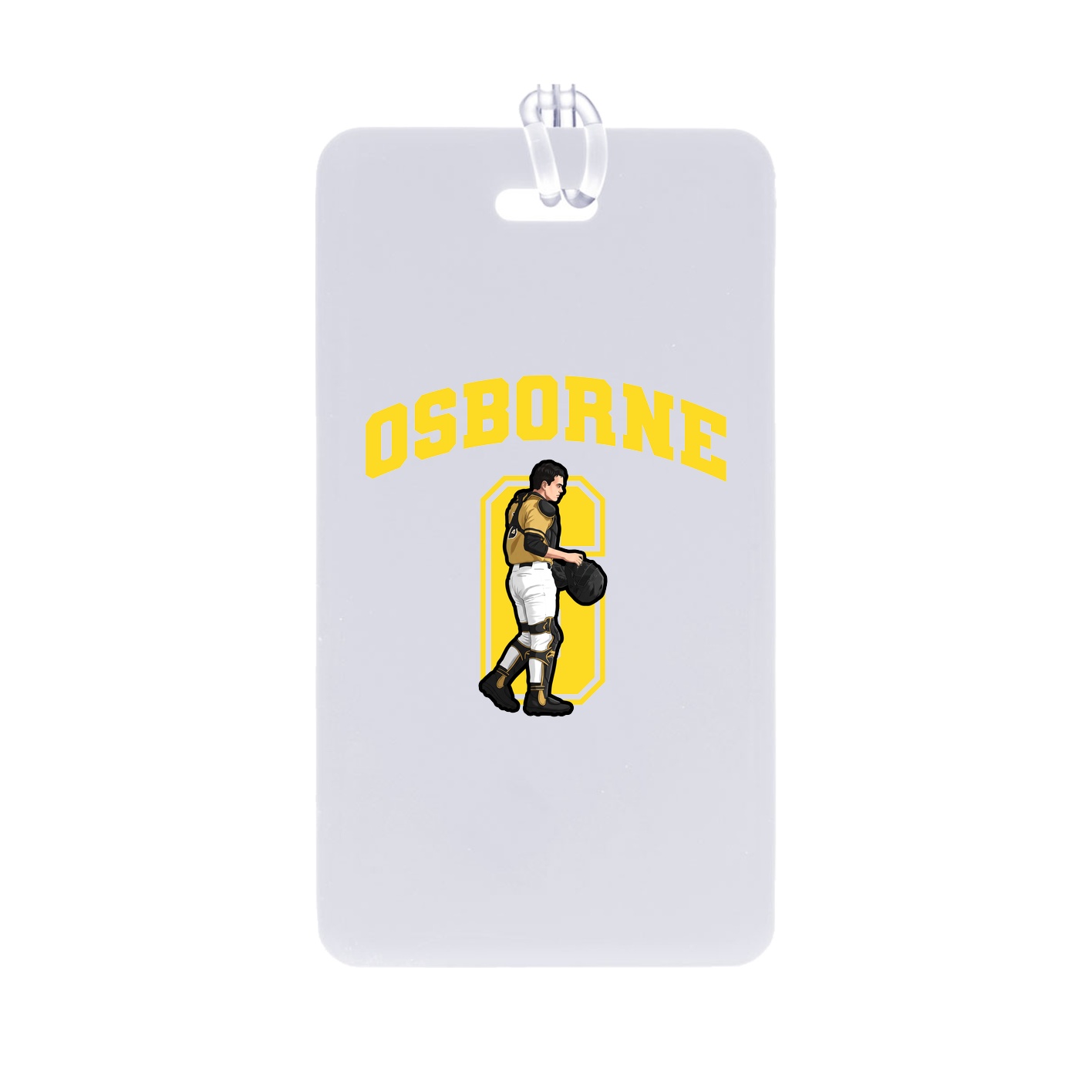 Bag Tag — Number in Classic