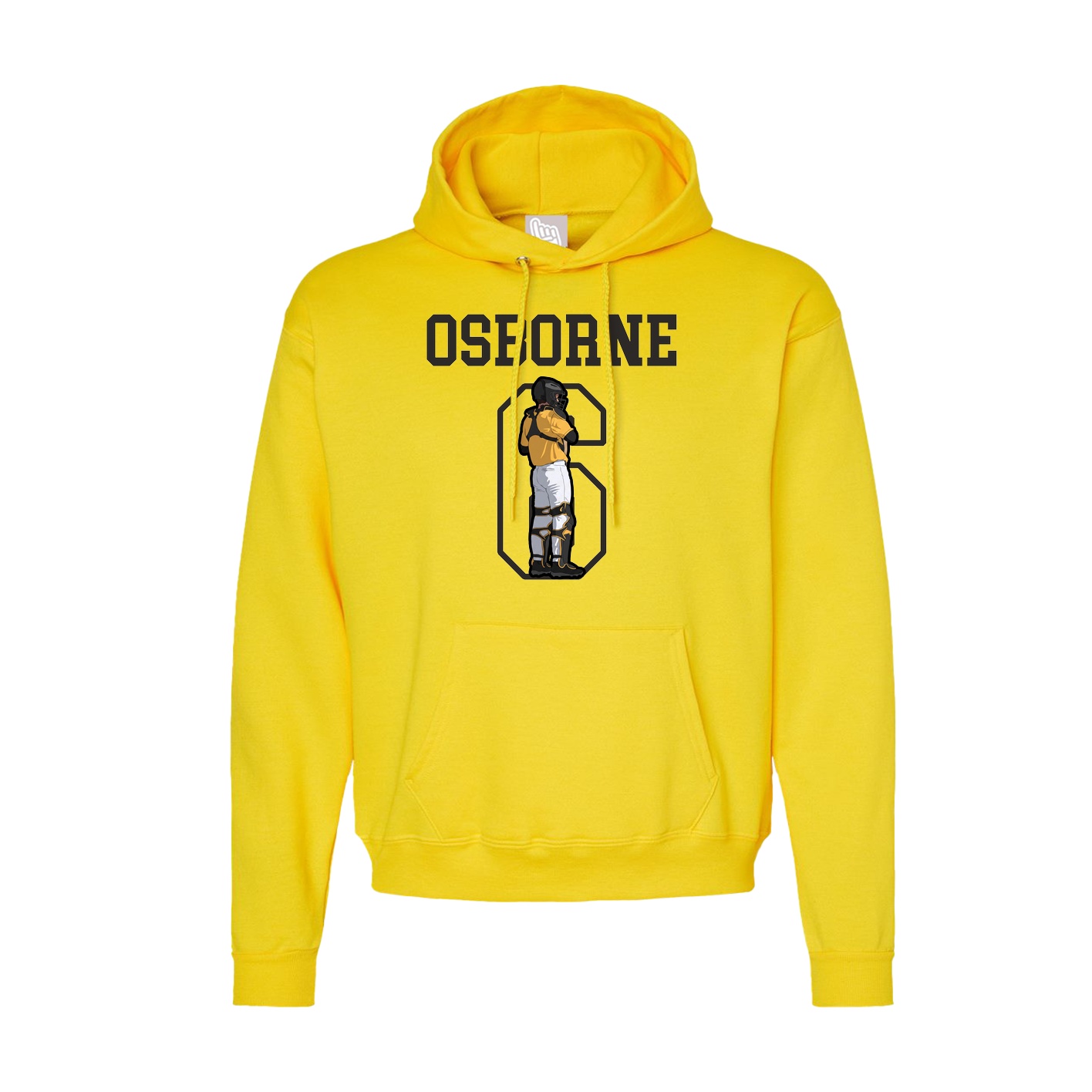Hoodie — Shirsey in Yellow