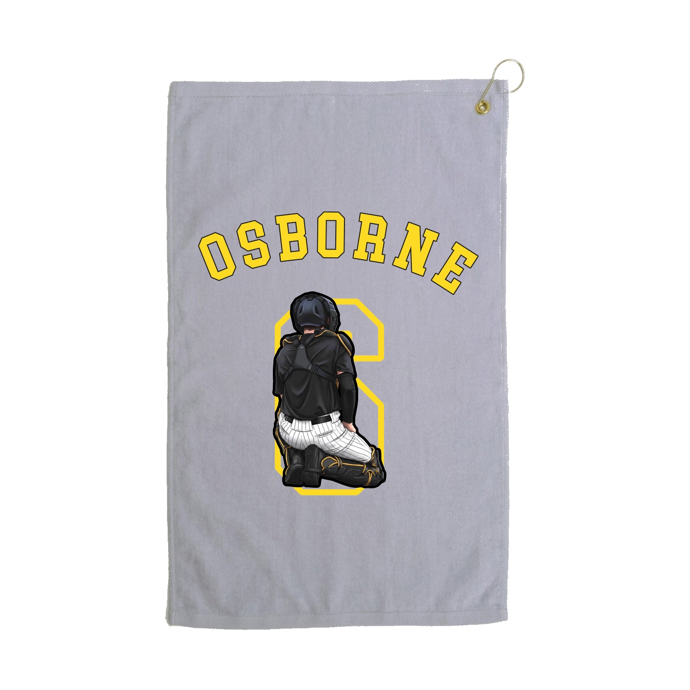 Golf Towel — Shirsey Arch in Grey