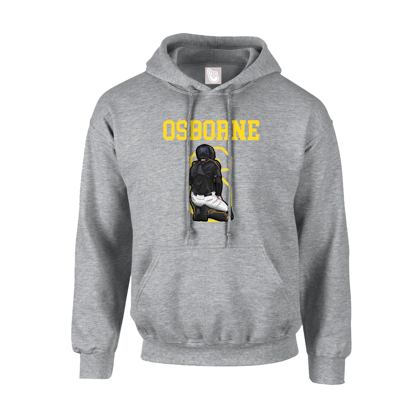 Hoodie — Shirsey in Grey