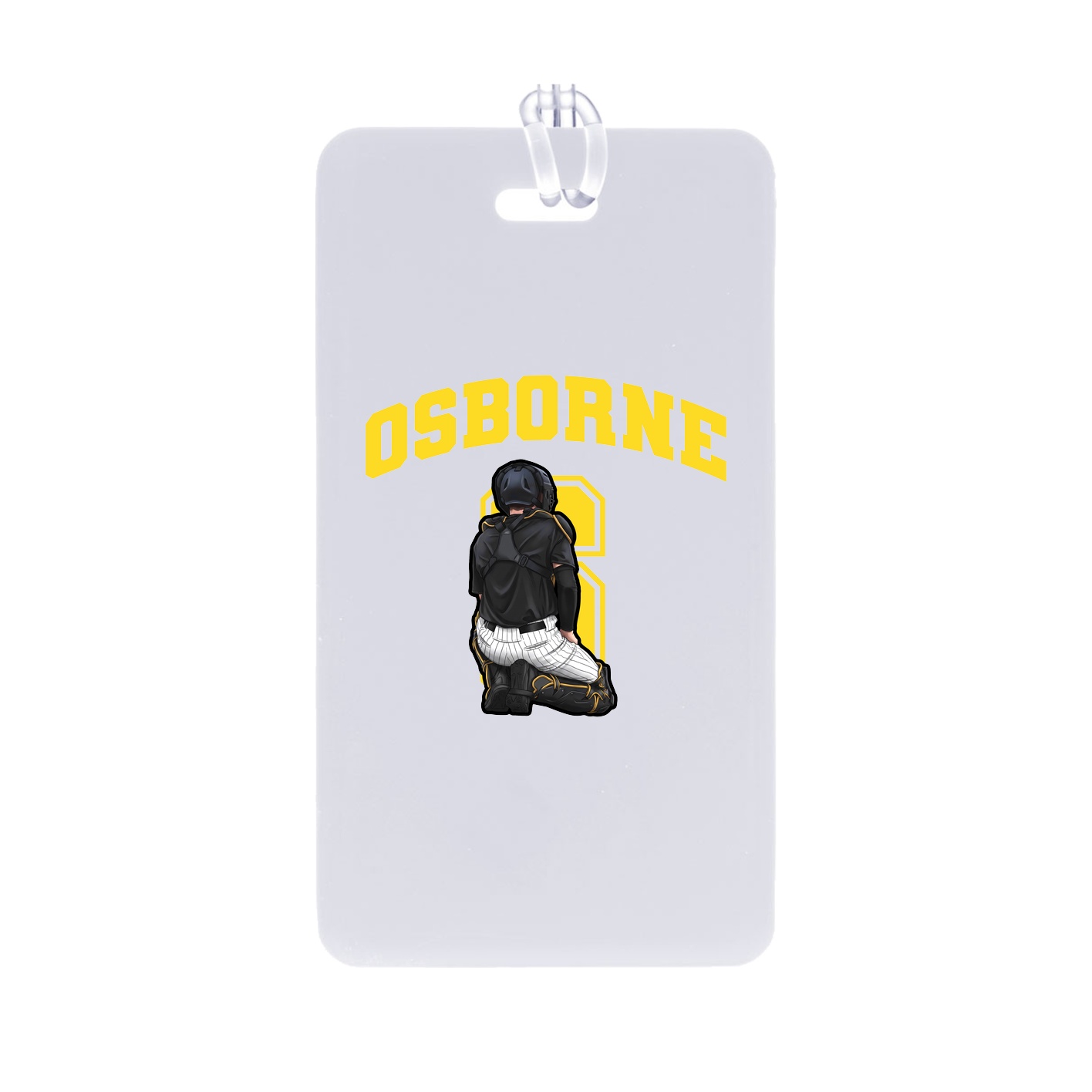 Bag Tag — Number in Classic
