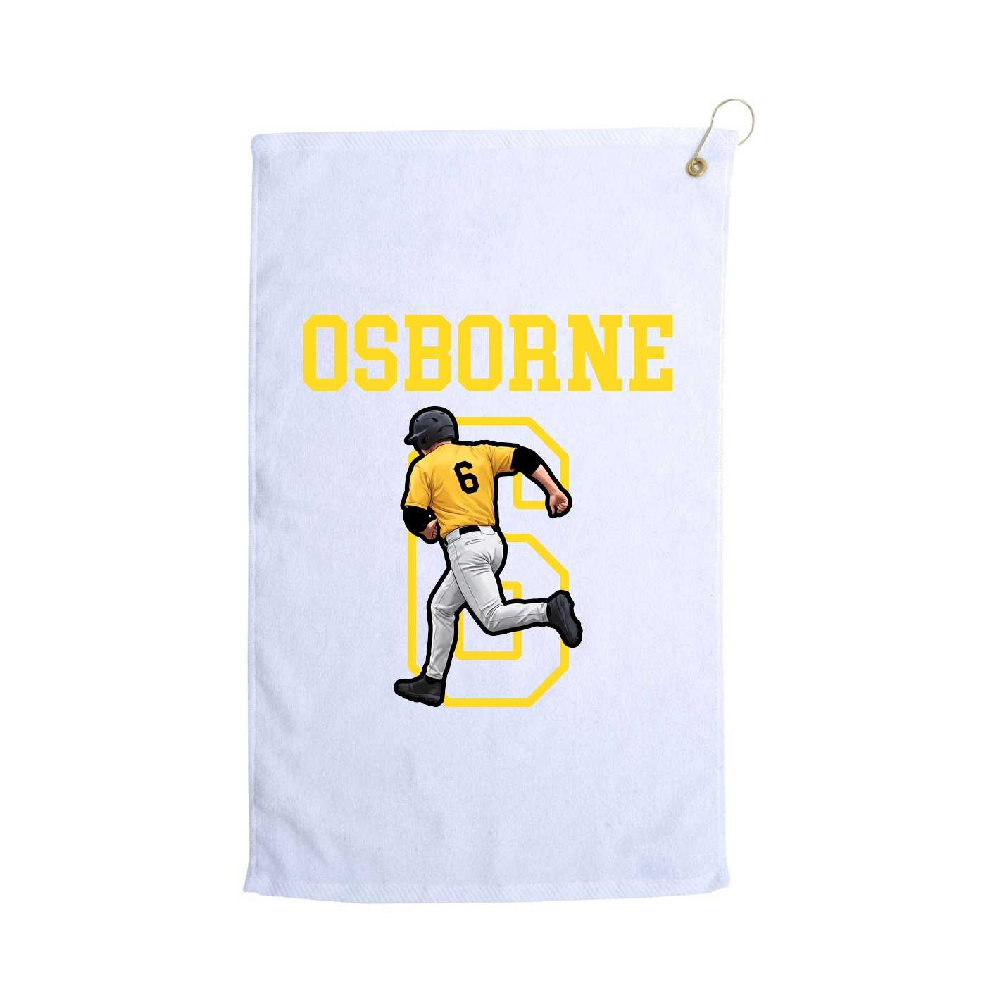 Golf Towel — Shirsey in White