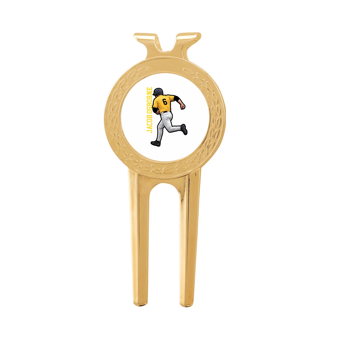 Divot Tool with Ball Marker — Name Vertical in Classic