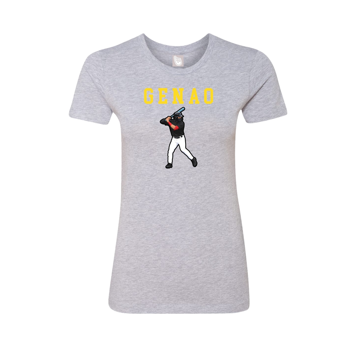 Fitted Women's Tee — Shirsey in Grey