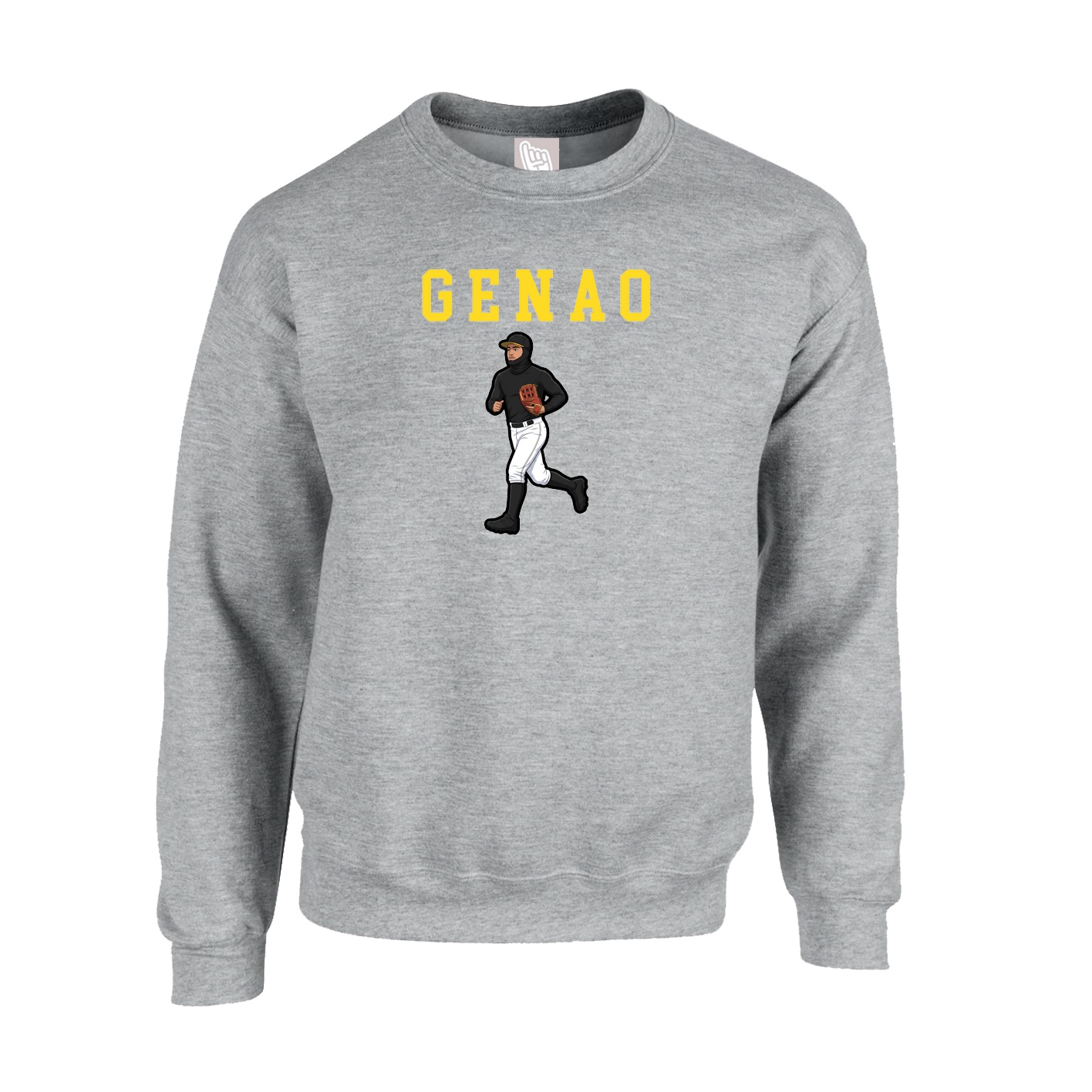 Fleece Crew — Shirsey in Grey