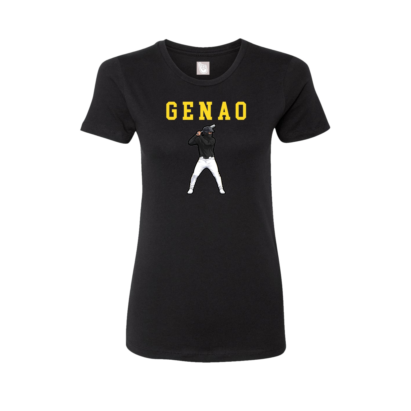 Fitted Women's Tee — Shirsey in Black