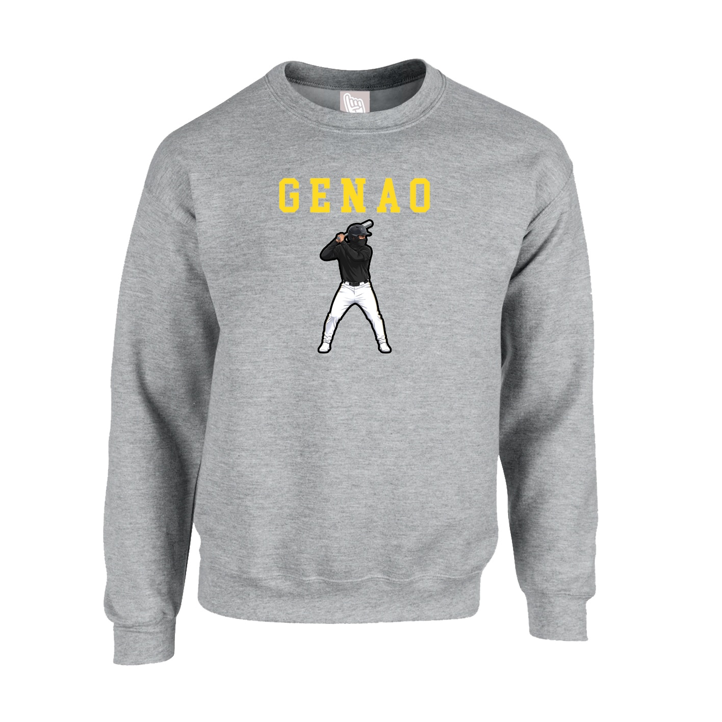 Fleece Crew — Shirsey in Grey
