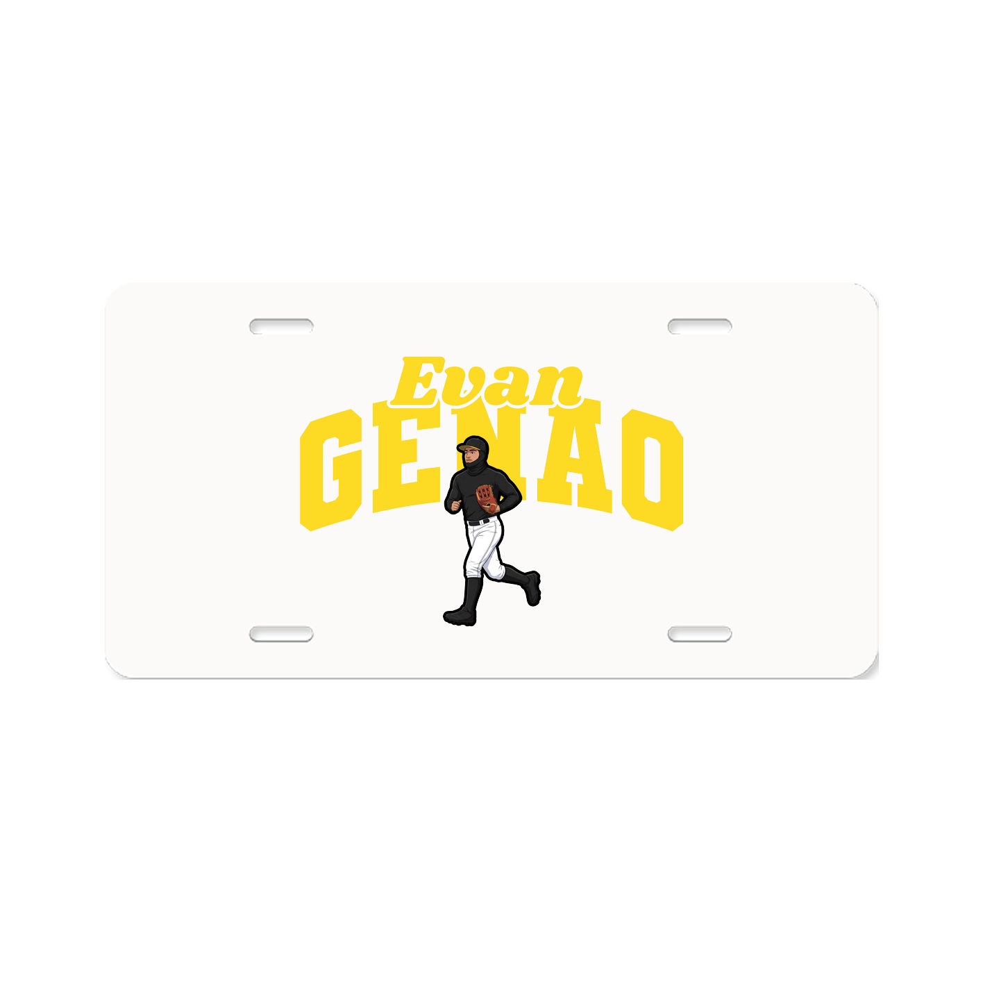 License Plate — Signature Arch in Classic