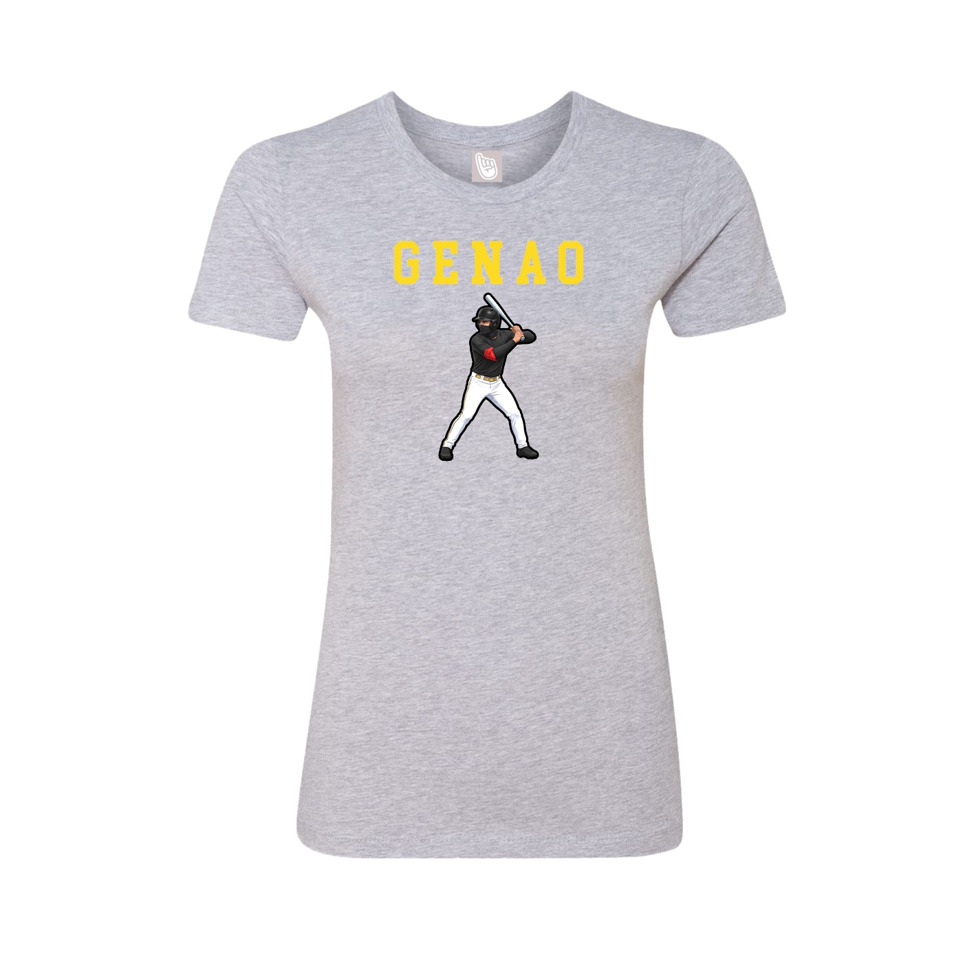 Fitted Women's Tee — Shirsey in Grey