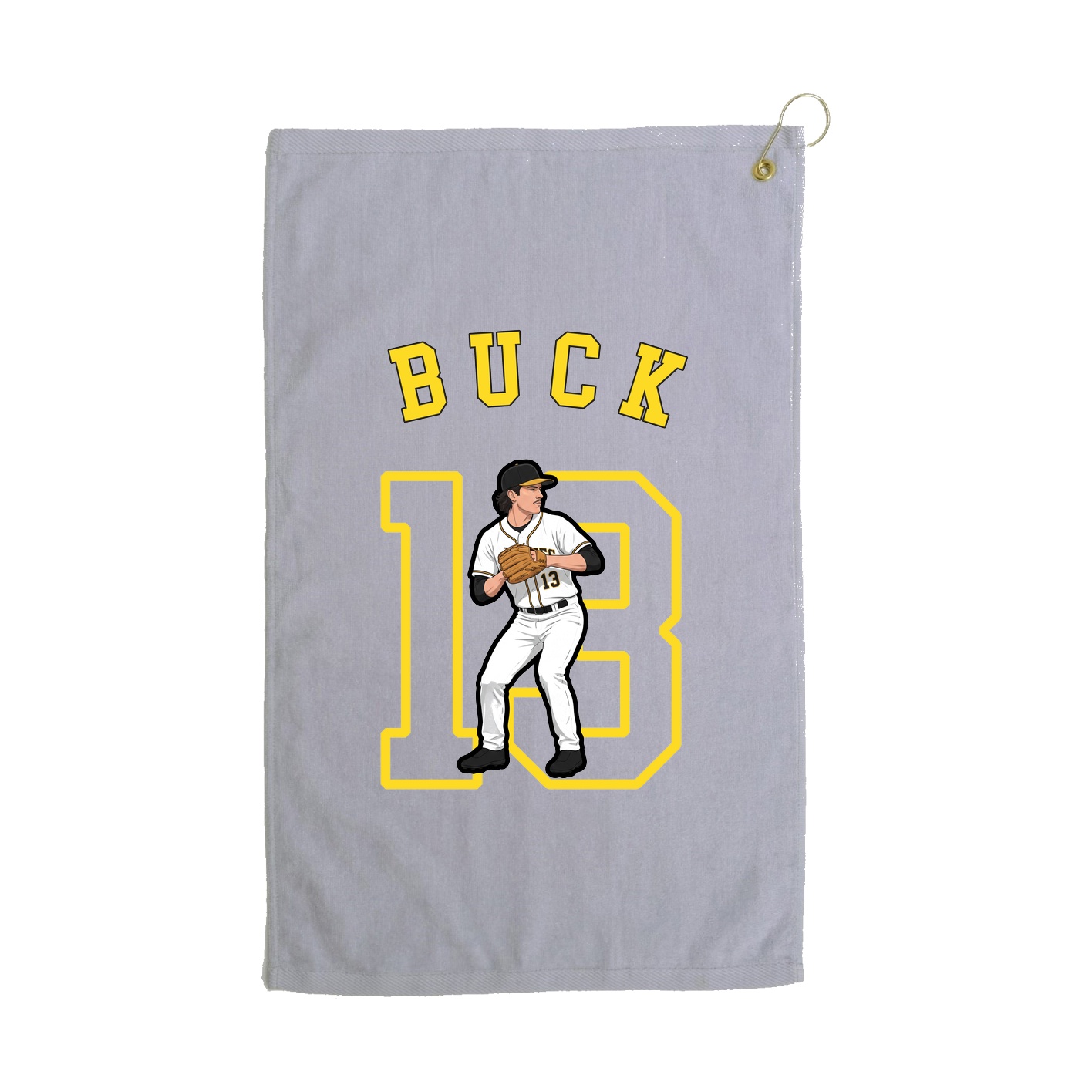 Golf Towel — Shirsey Arch in Grey