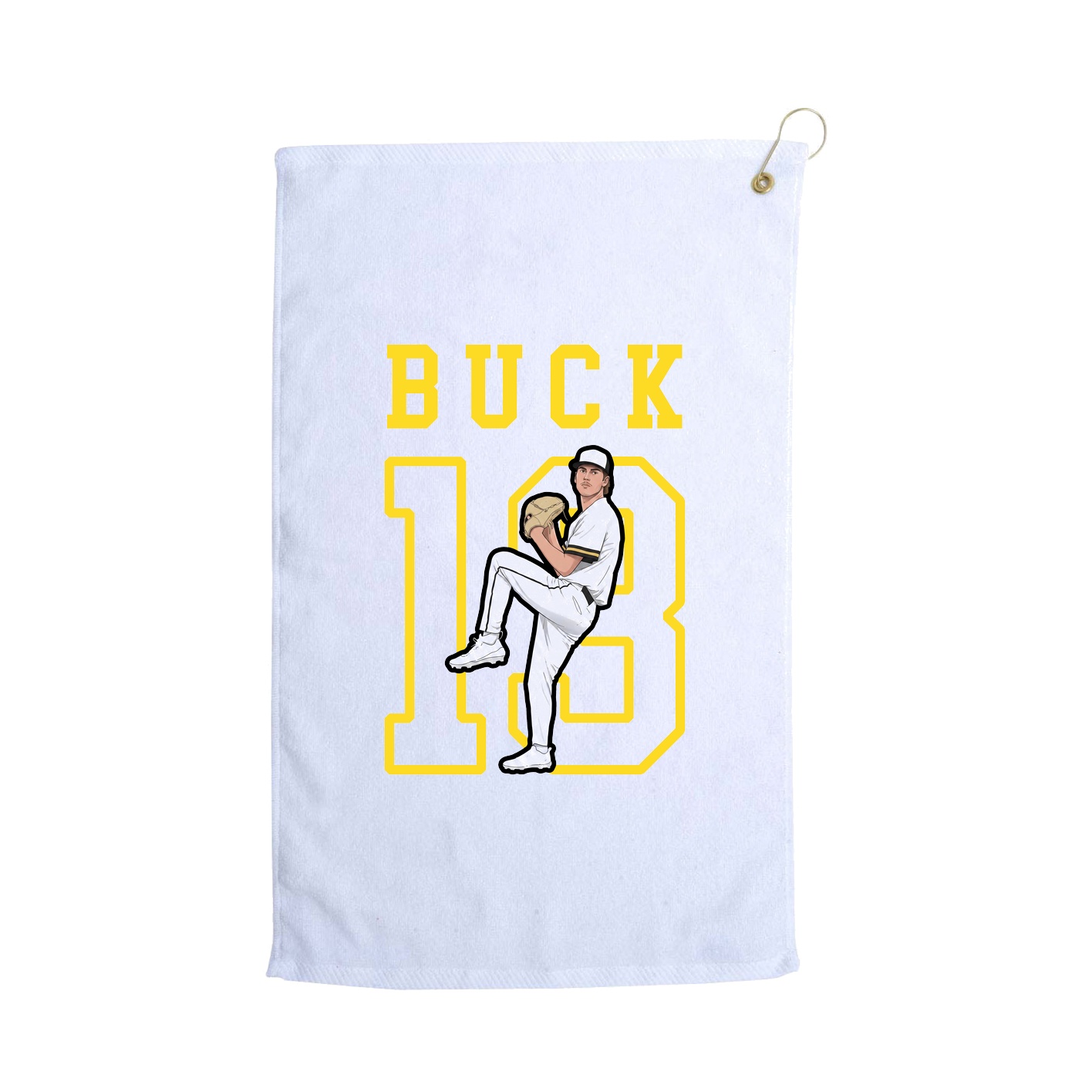 Golf Towel — Shirsey in White