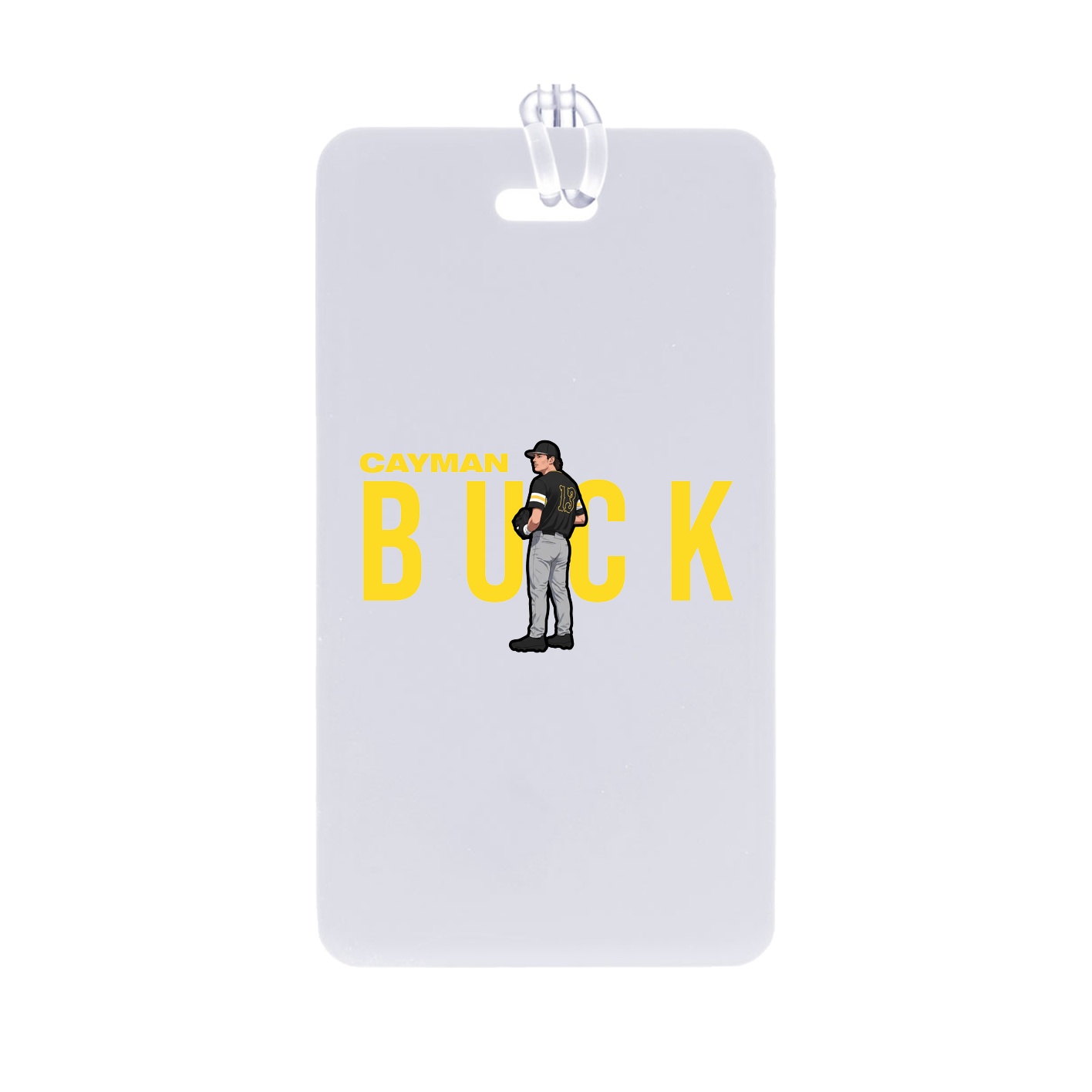 Bag Tag — Player Name in Classic